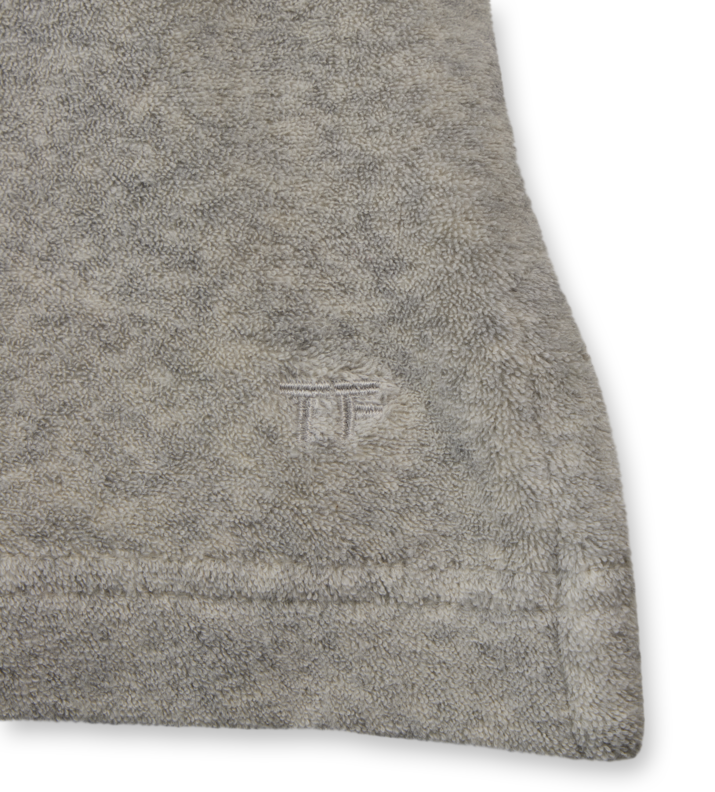 Knitted Polo Shirt Light Grey