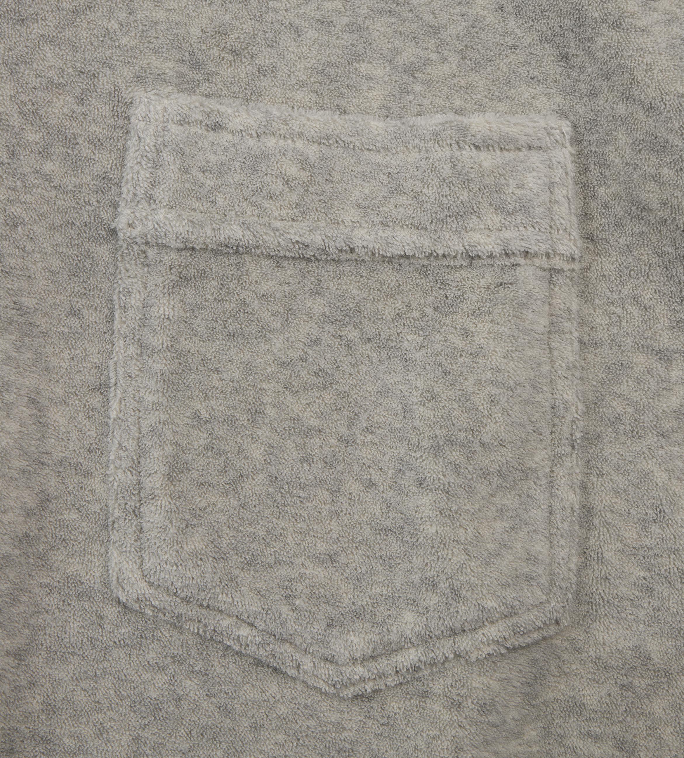 Knitted Polo Shirt Light Grey