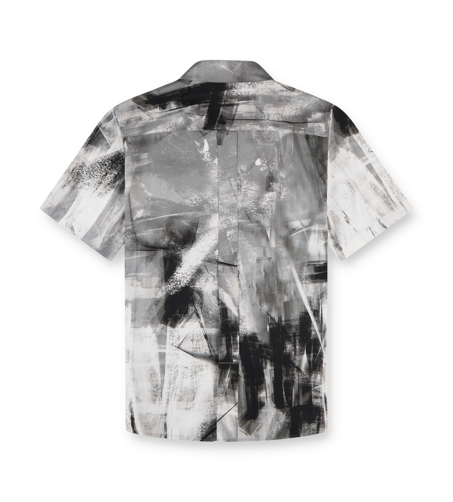 Zip Scribble Shirt
