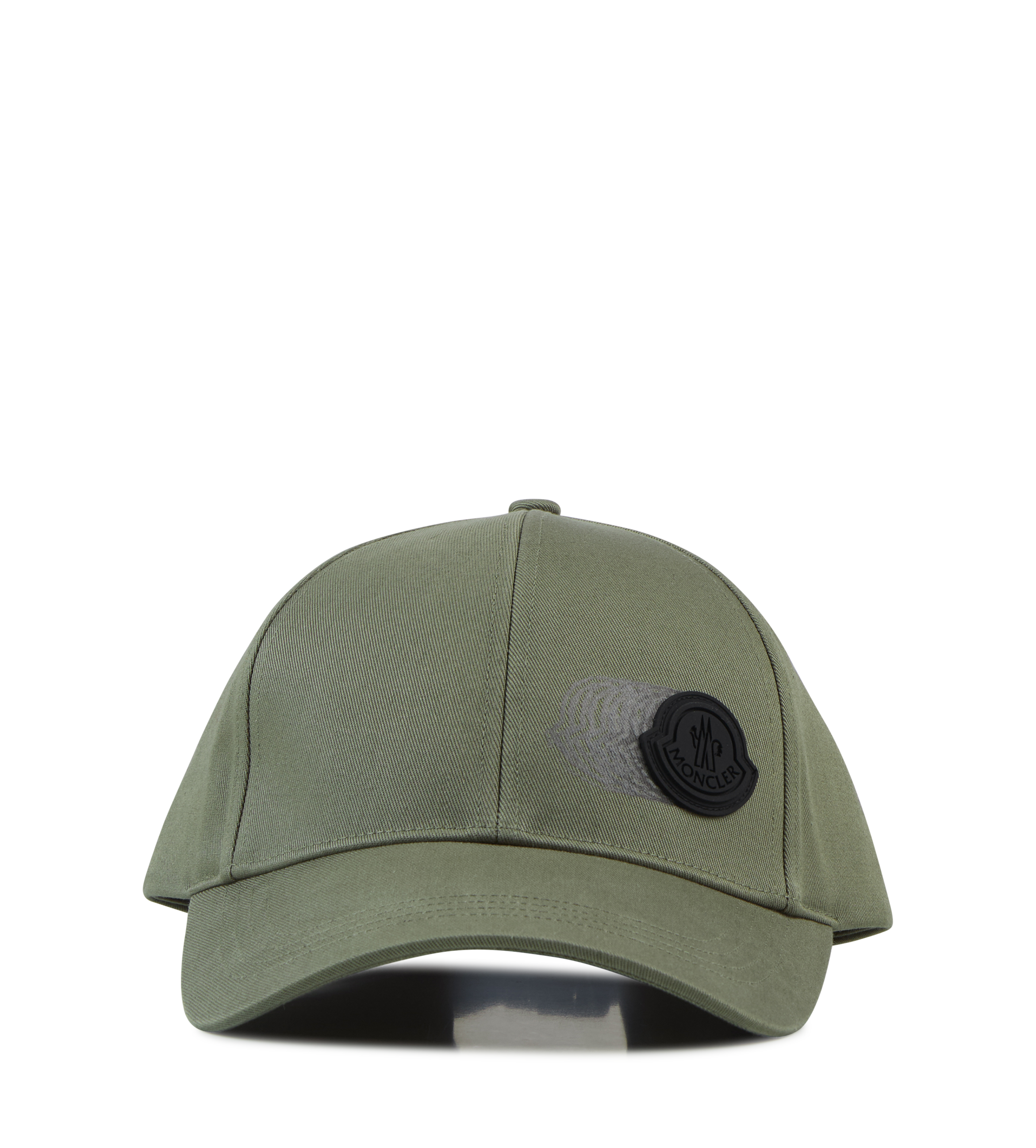 Cotton Gaberdine Side Logo Cap Green