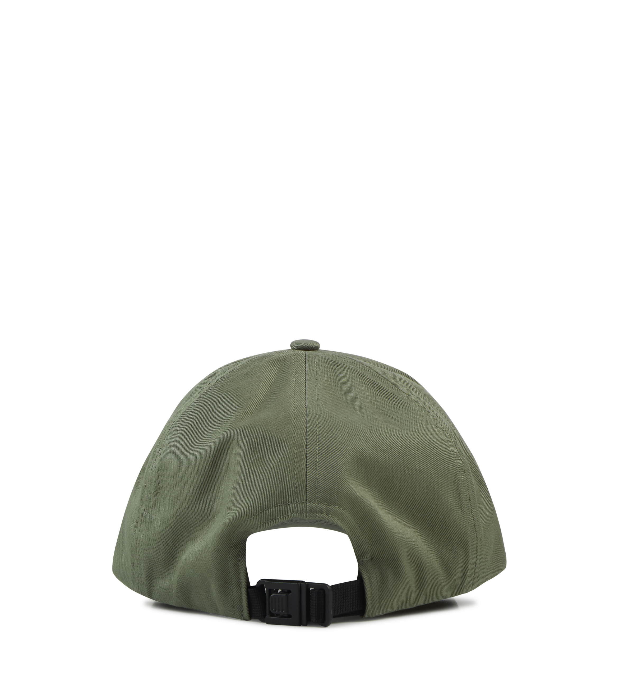 Cotton Gaberdine Side Logo Cap Green