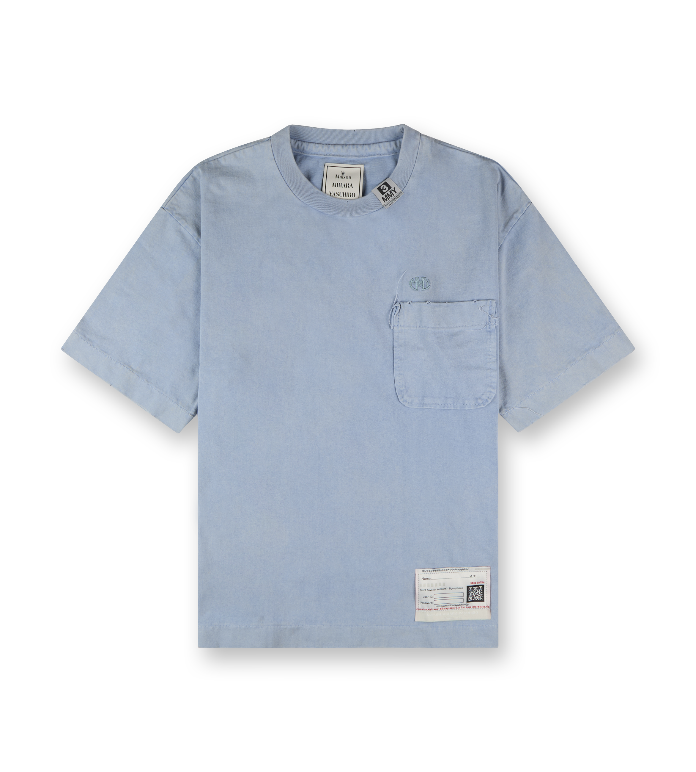 Amateur Sewn Tee Blue
