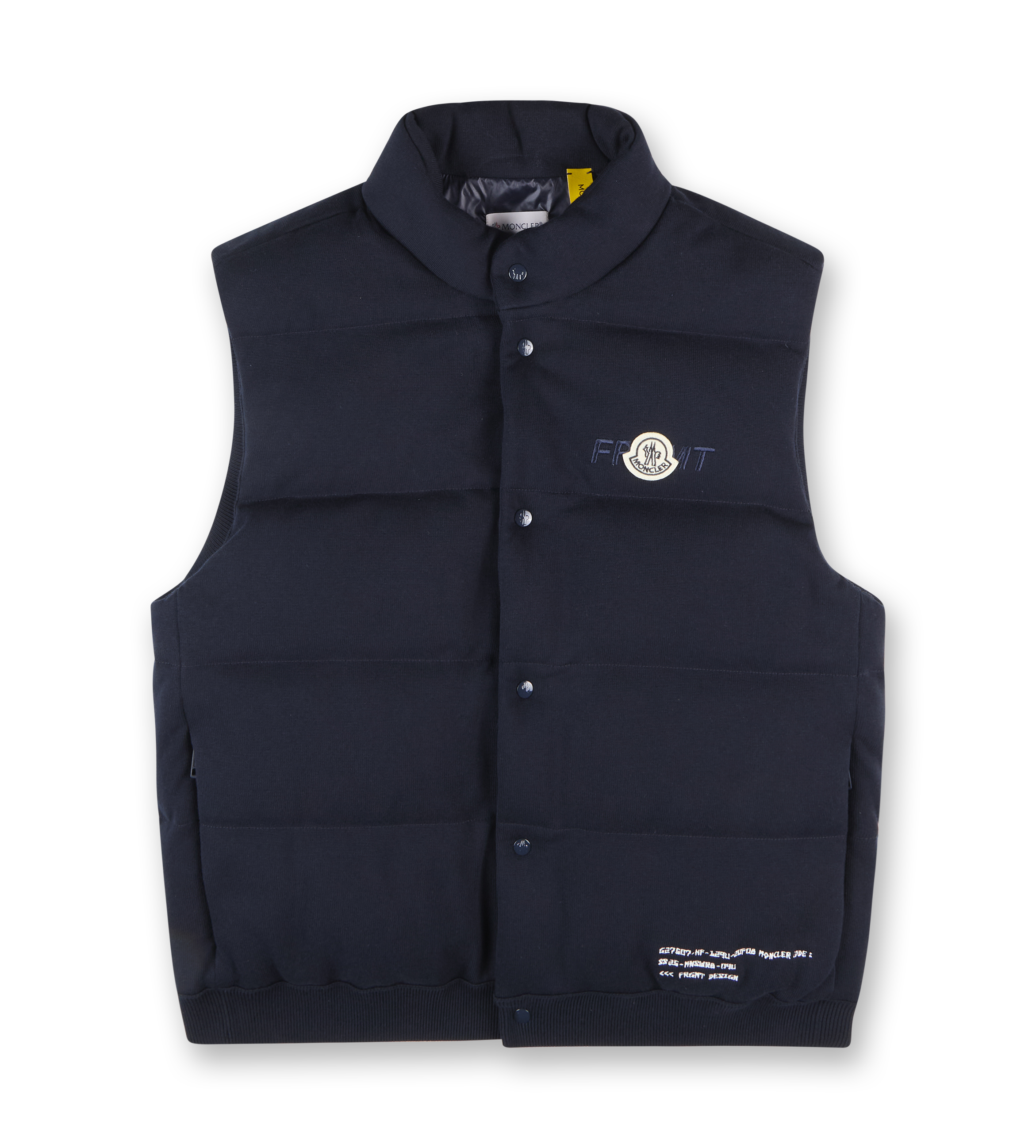 Moncler x FRGMT Gilet Tricot Navy Blue