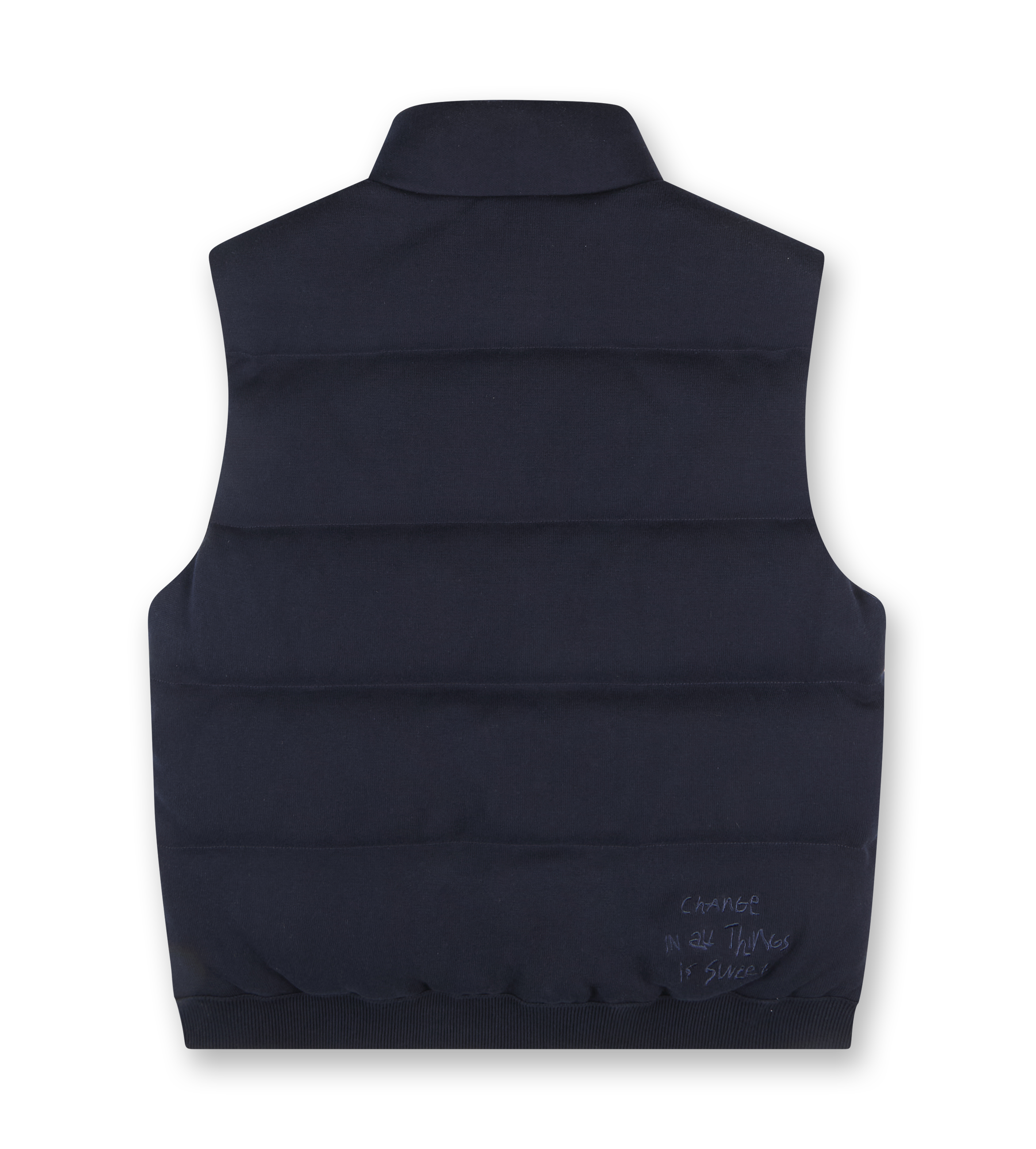 Moncler x FRGMT Gilet Tricot Navy Blue