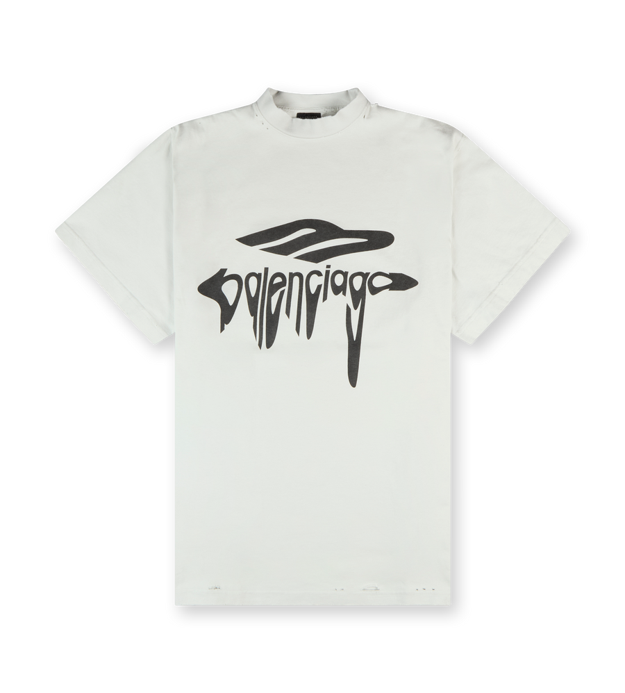 Liquefied Oversized T-shirt White
