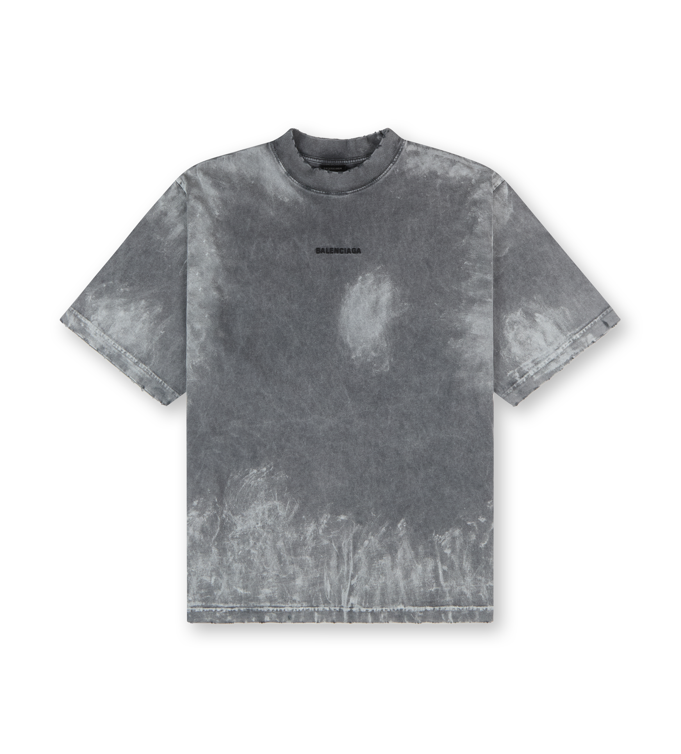 Medium Fit T-shirt Painted Grey