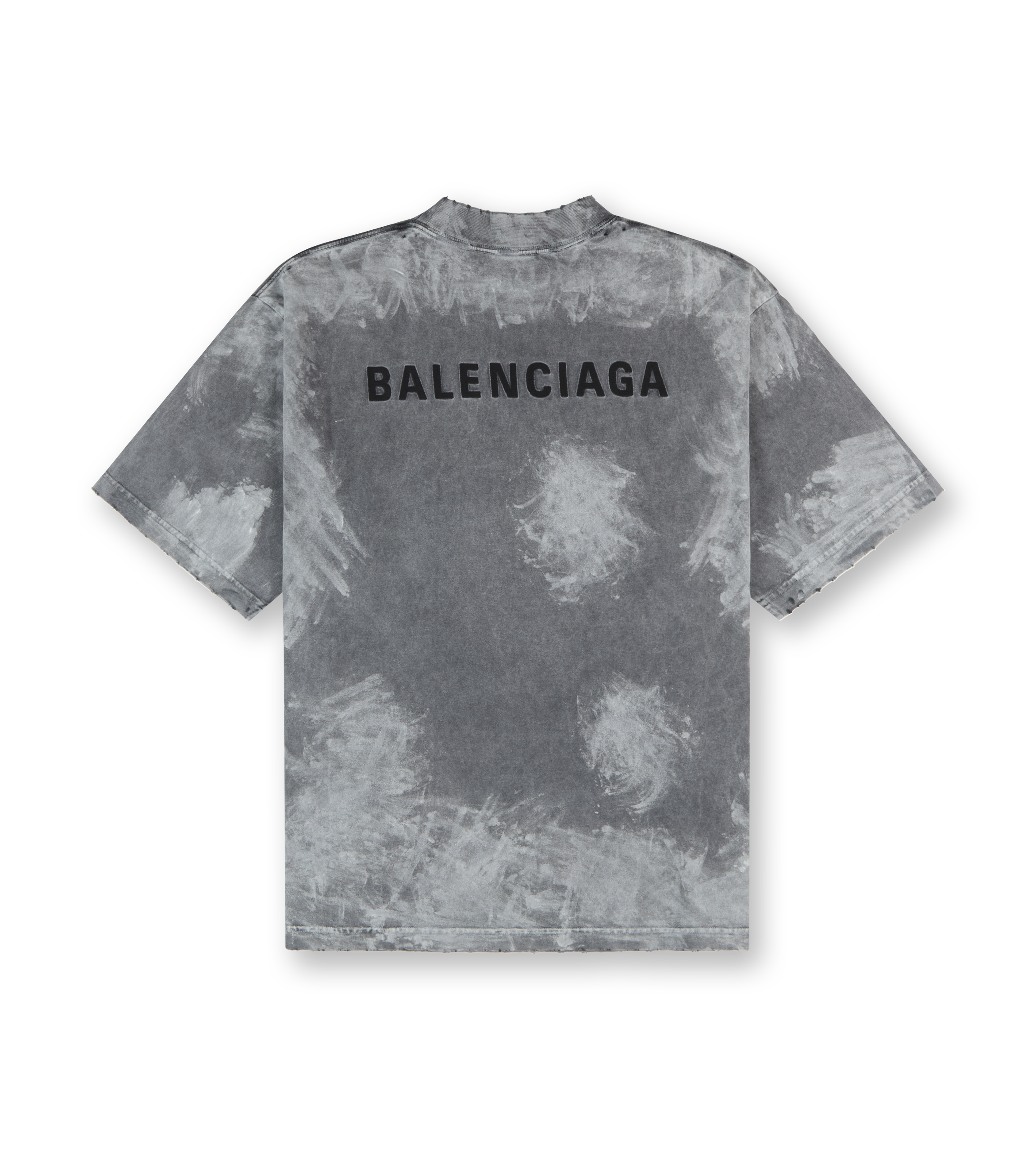 Medium Fit T-shirt Painted Grey