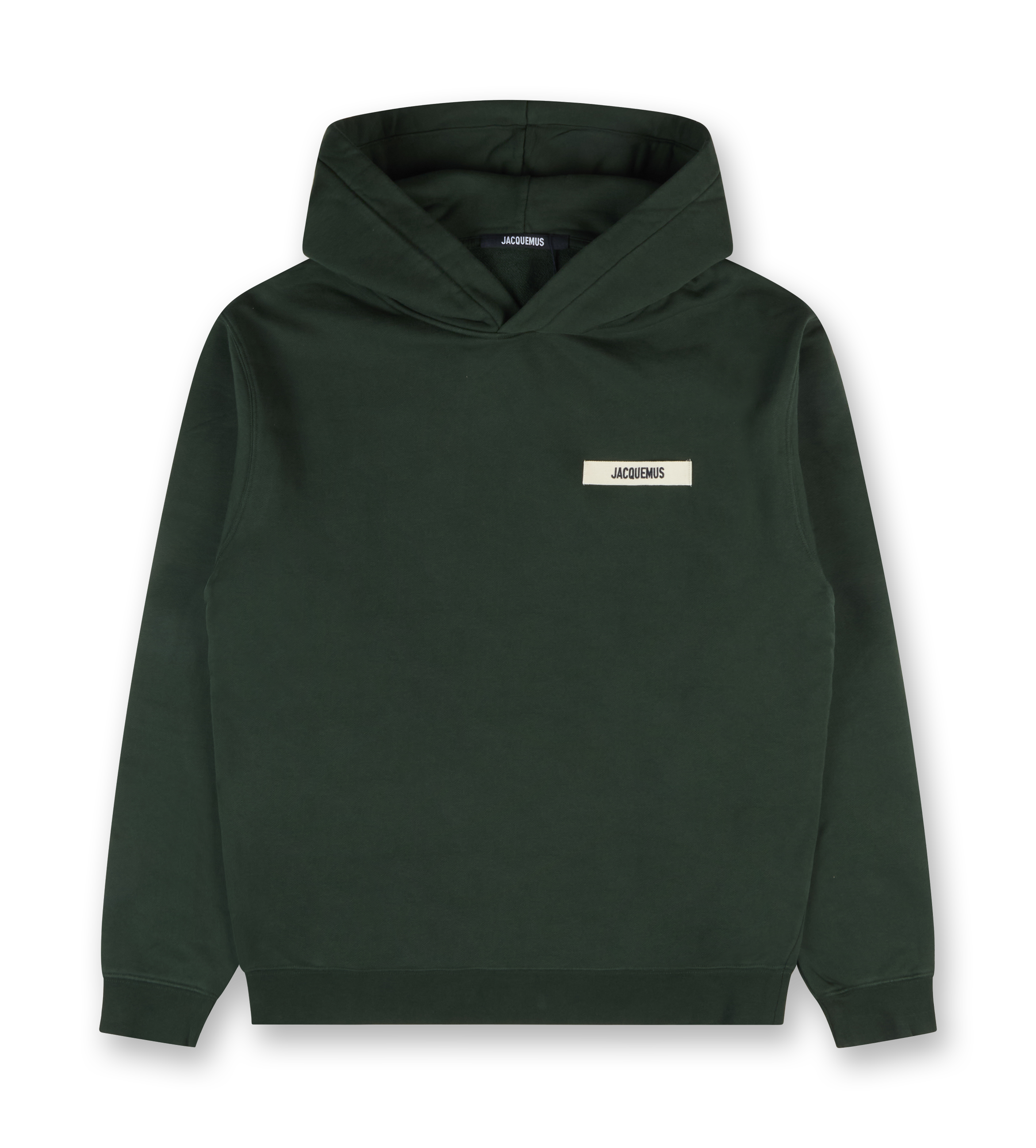 De Gros Grain-hoodie Dark Green