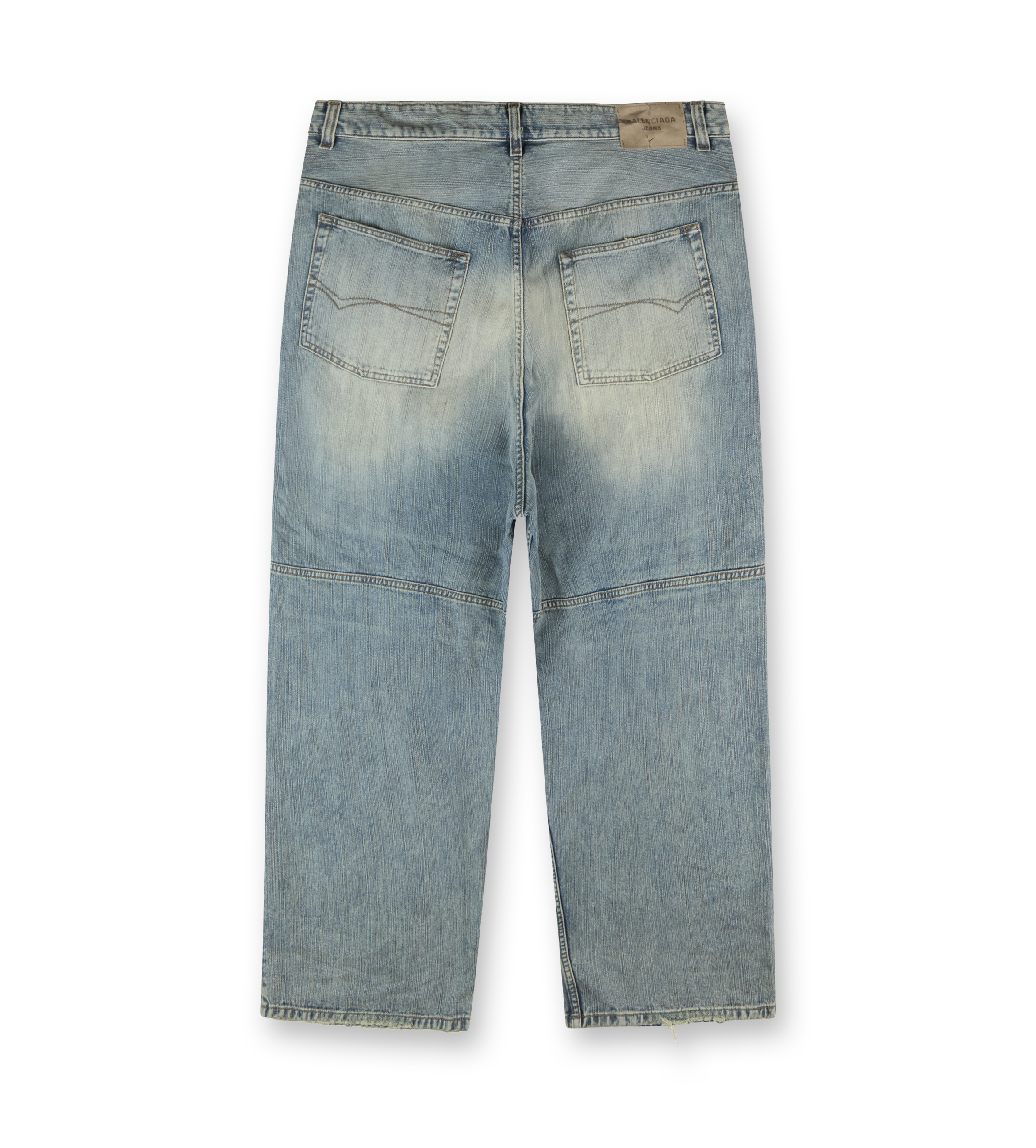 Baggy Colored Drawstring Pants Denim
