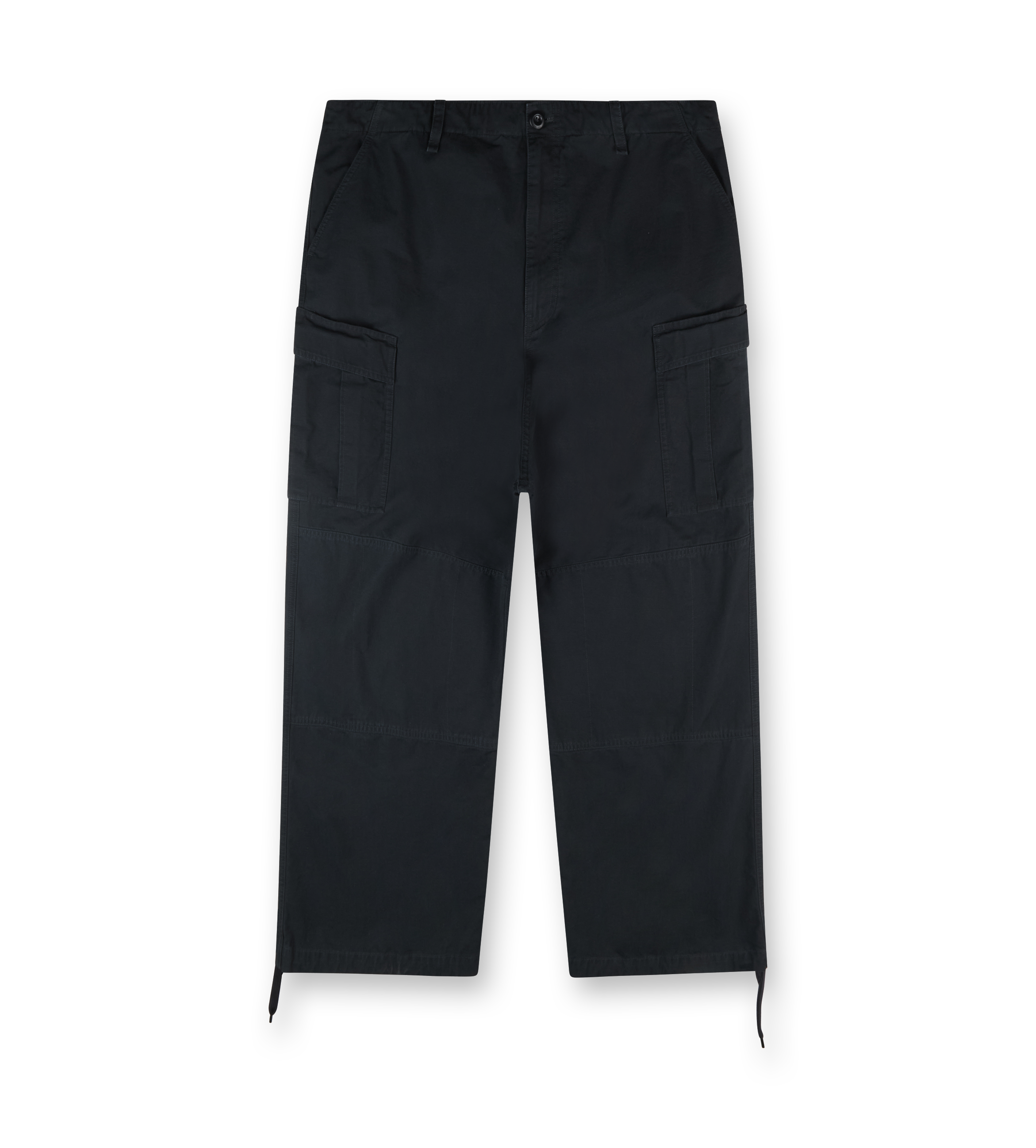 Large Cargo Pants Black