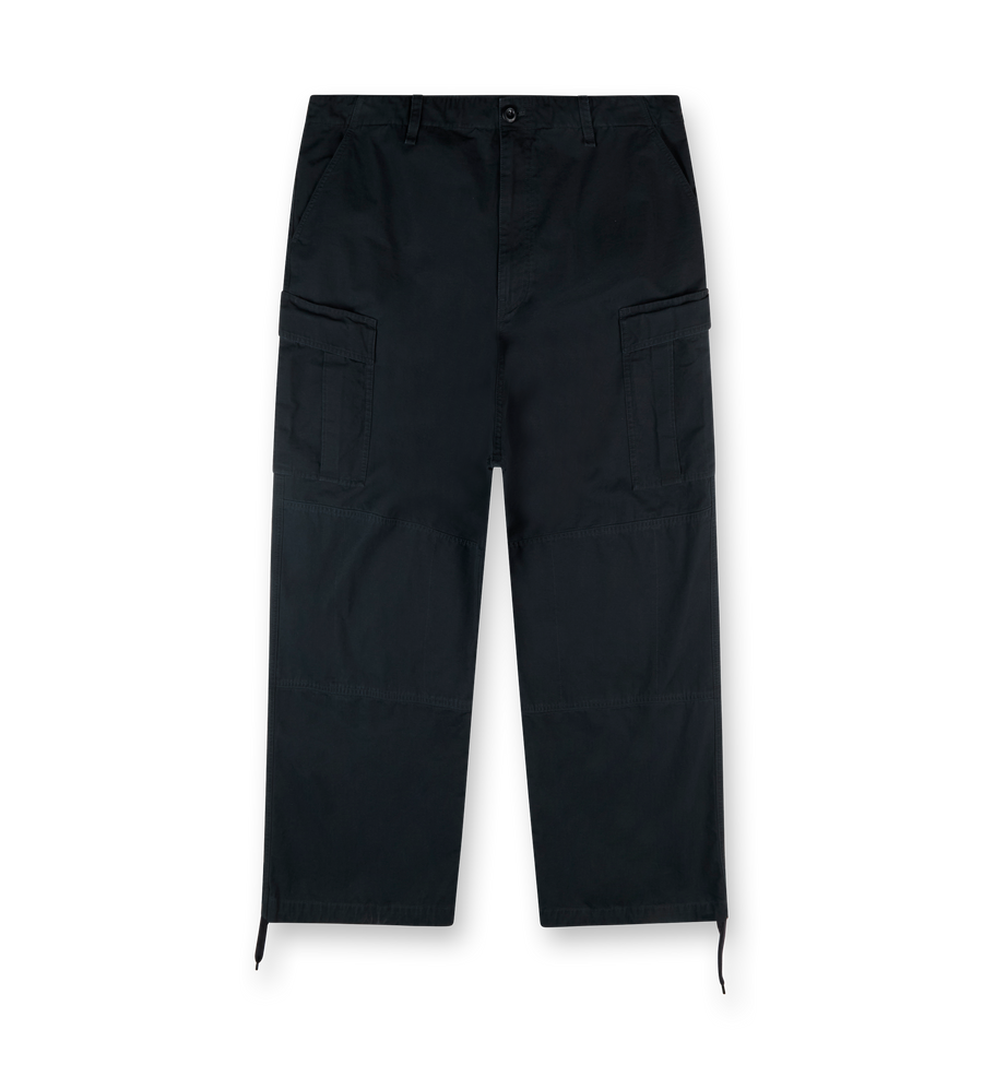 Large Cargo Pants Black
