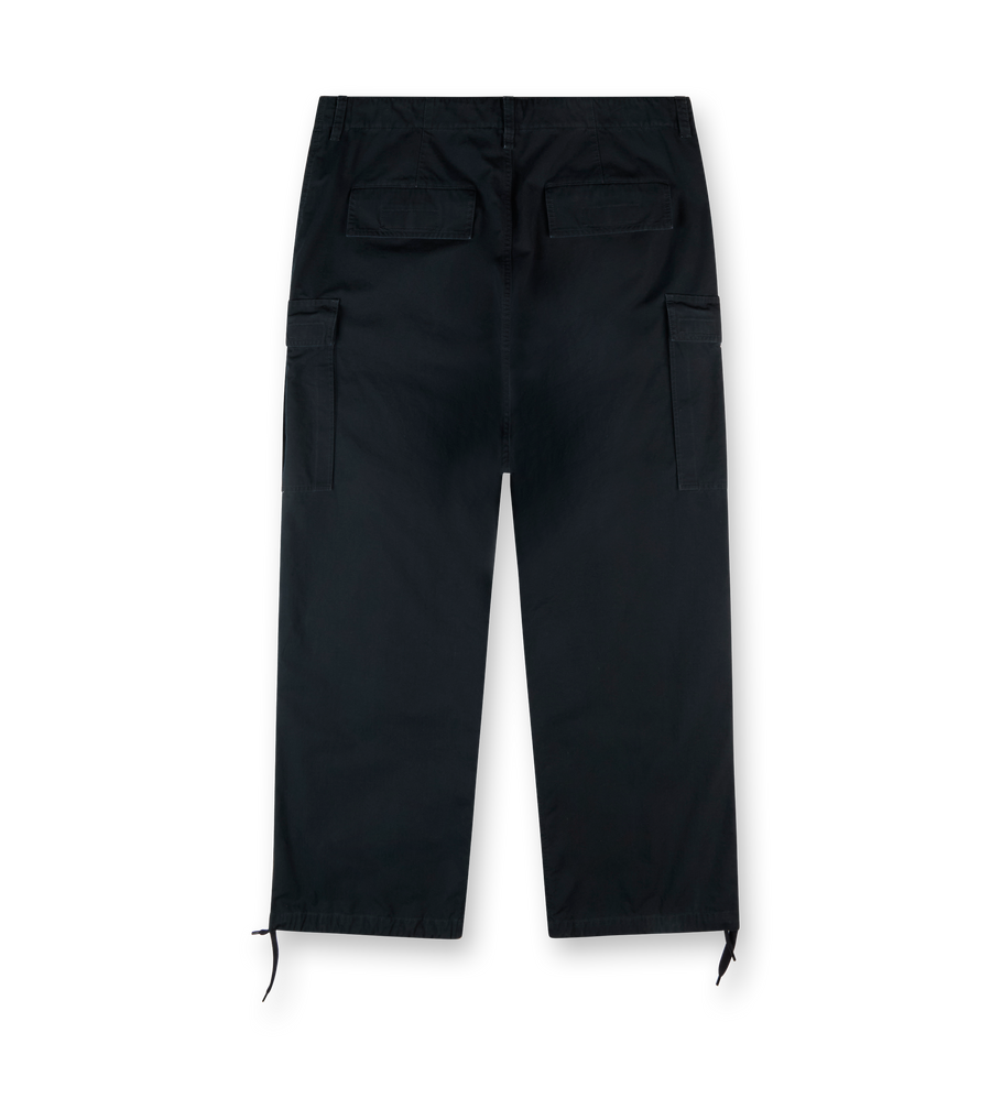 Large Cargo Pants Black