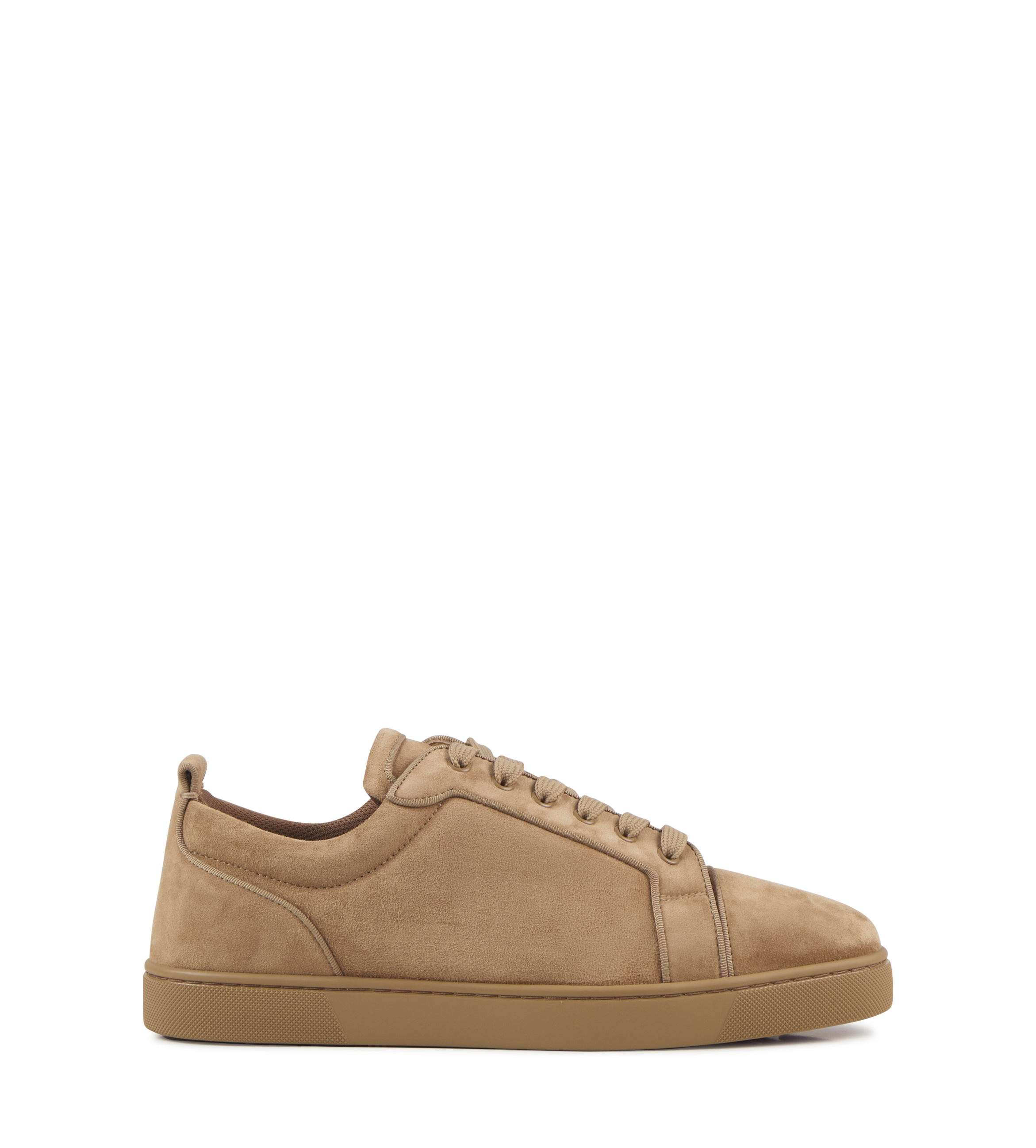 Louis Junior Grosgrain-Trimmed Suede Sneakers Lionne