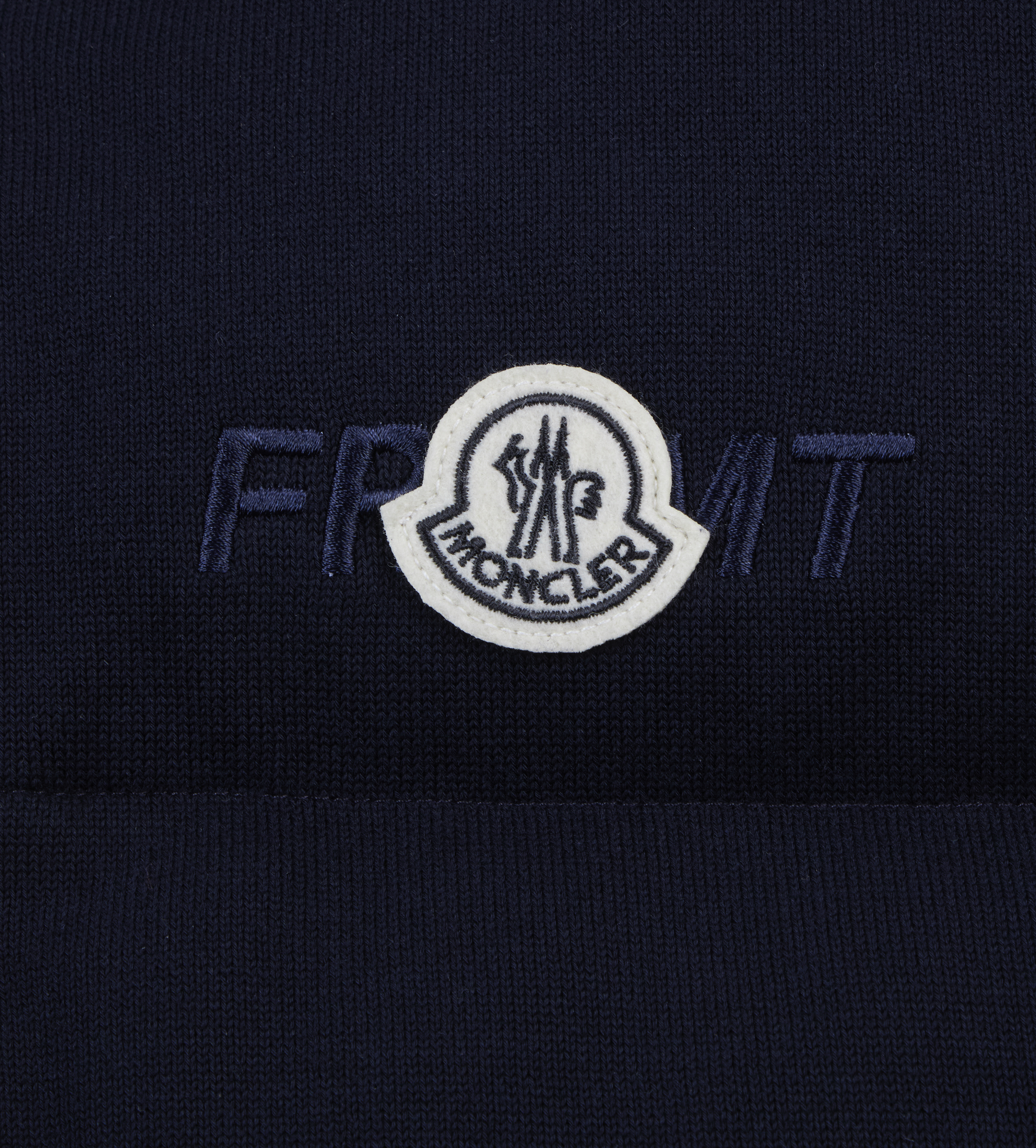 Moncler x FRGMT Gilet Tricot Navy Blue