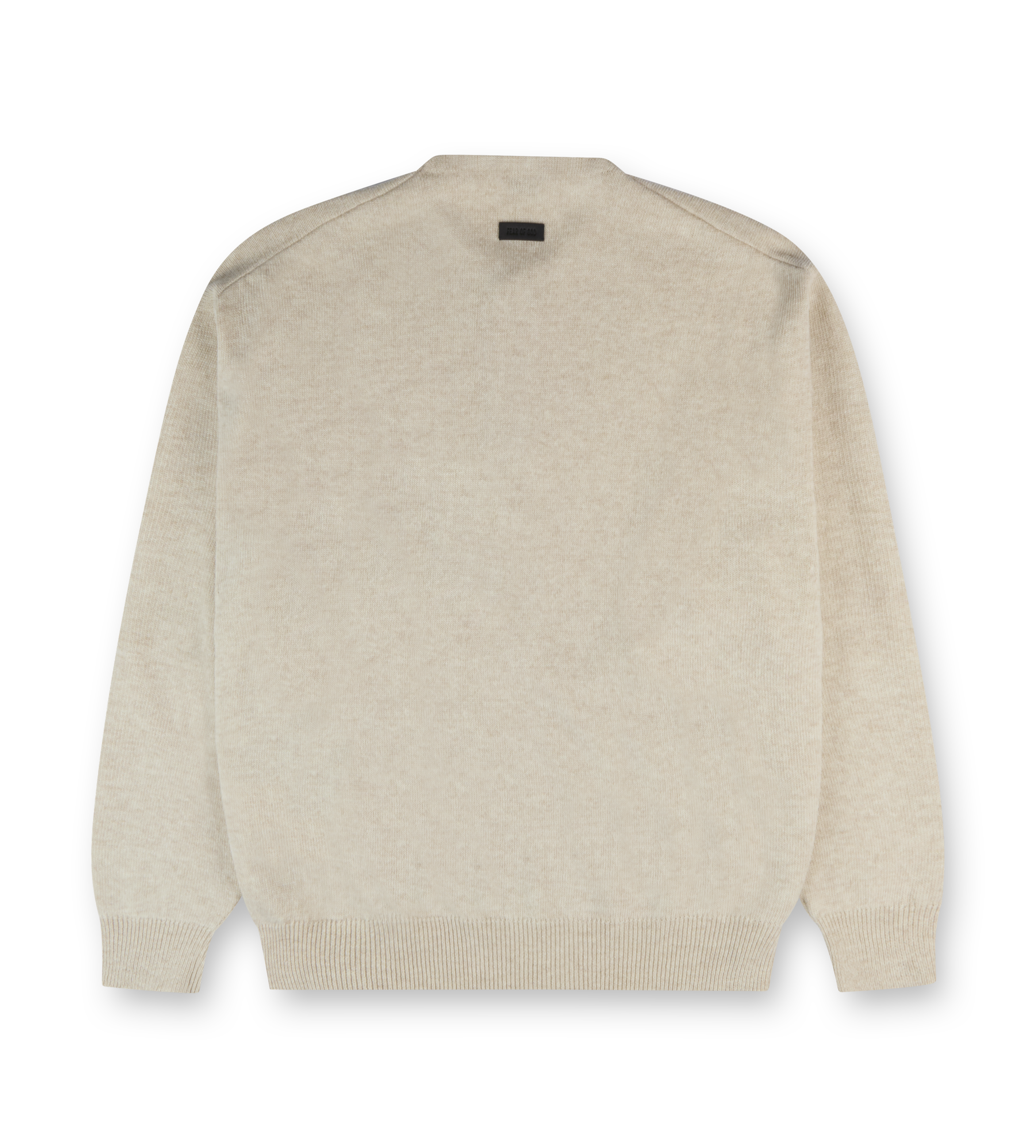 Fear of God Fine Knit Henley (Heather Beige)