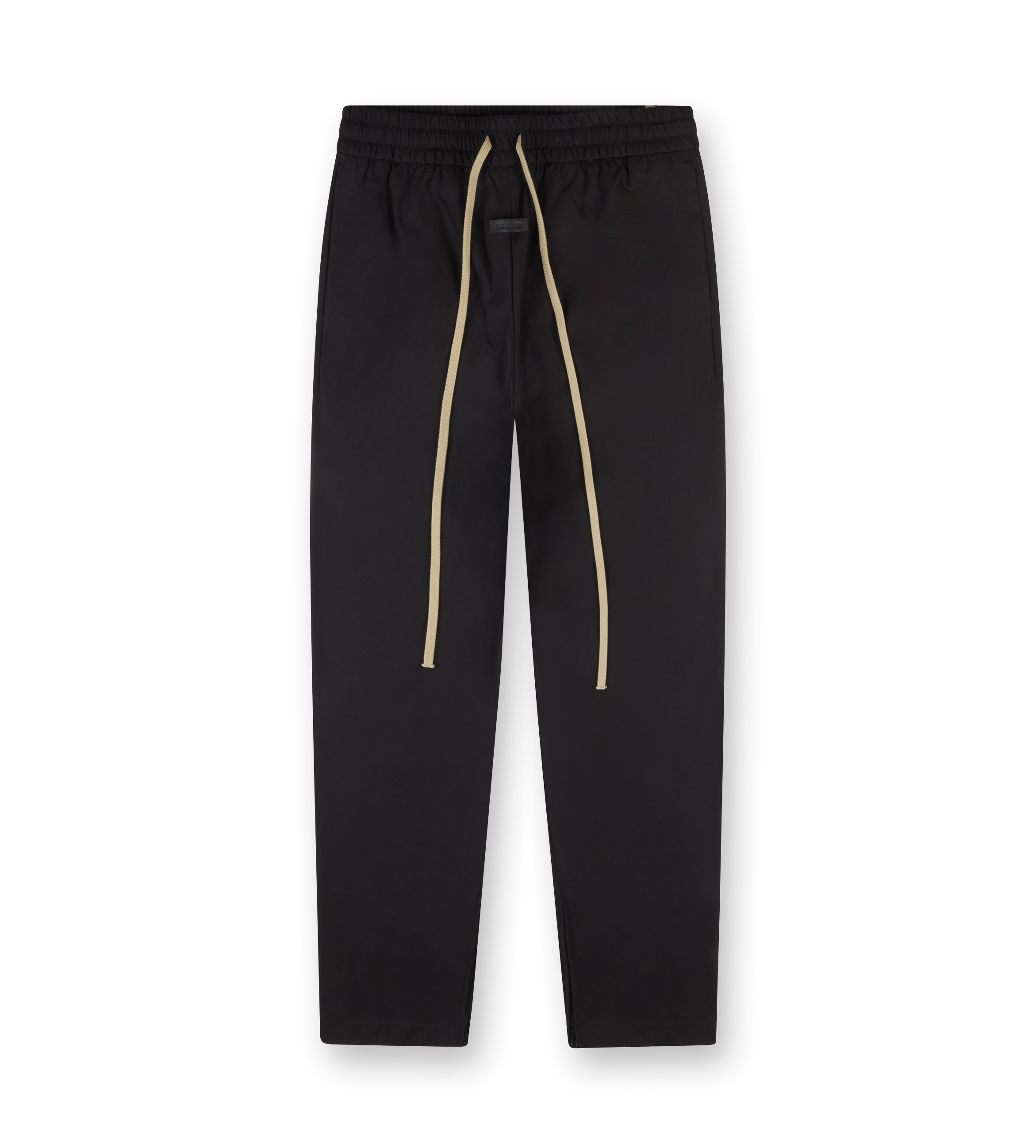 Nylon Track Pants Black