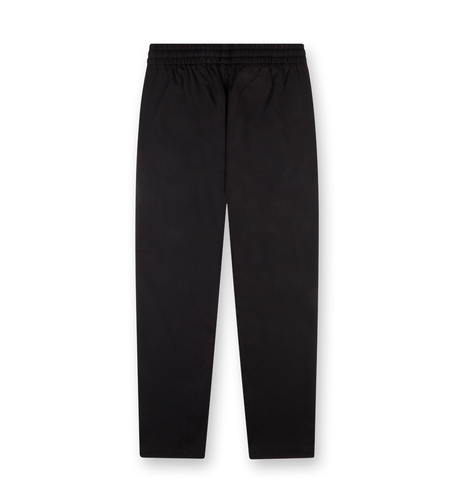 Nylon Track Pants Black