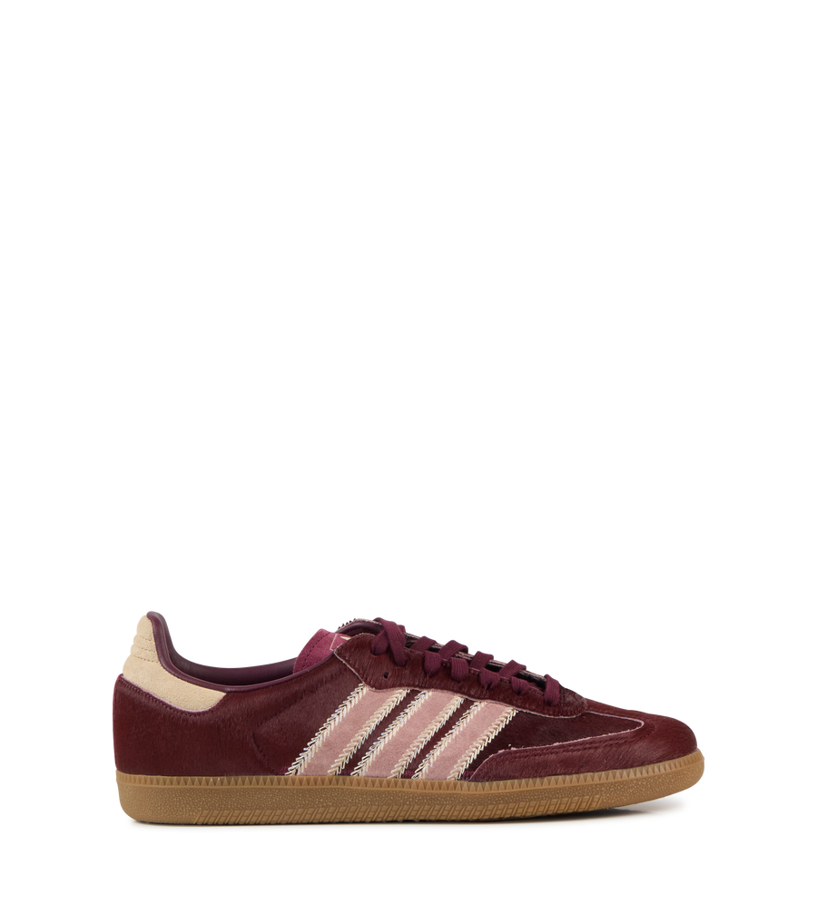 Adidas Samba OG (Sand, Maroon, Warm)