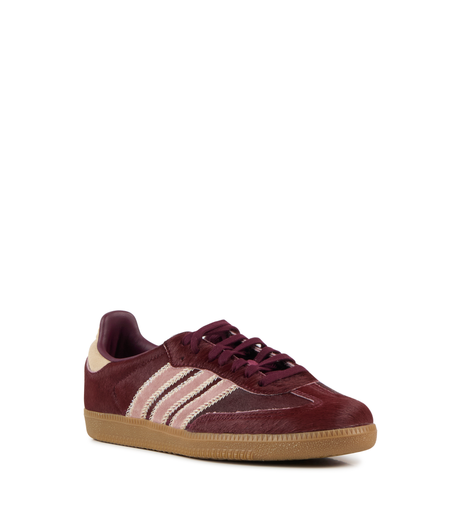 Adidas Samba OG (Sand, Maroon, Warm)