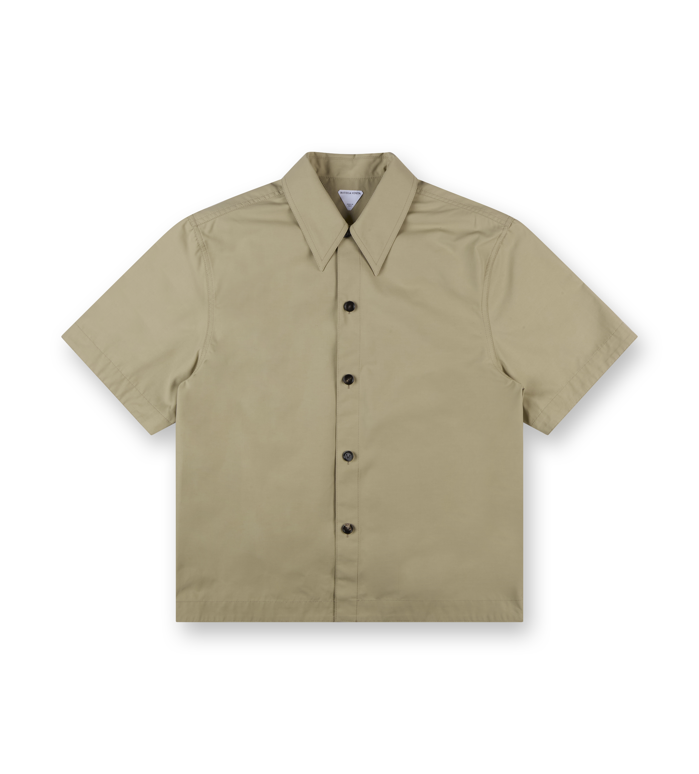 Bottega Veneta Faille Shirt in Sahara