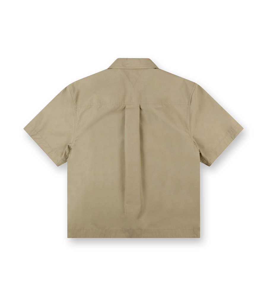 Bottega Veneta Faille Shirt in Sahara