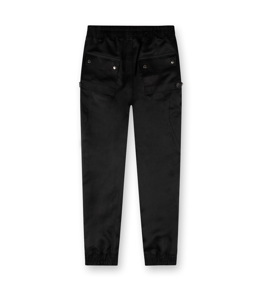 Bauhaus Woven Cargo Pants Black