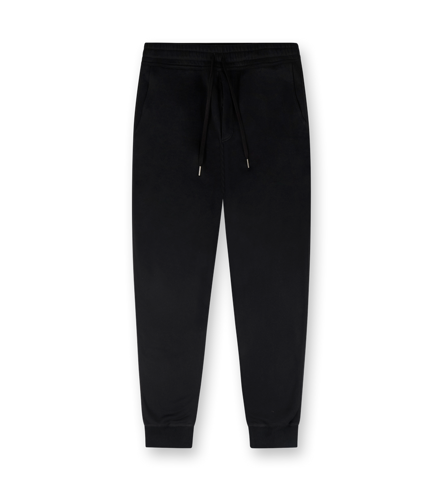 Cut and Sewn Jogging Pants Black