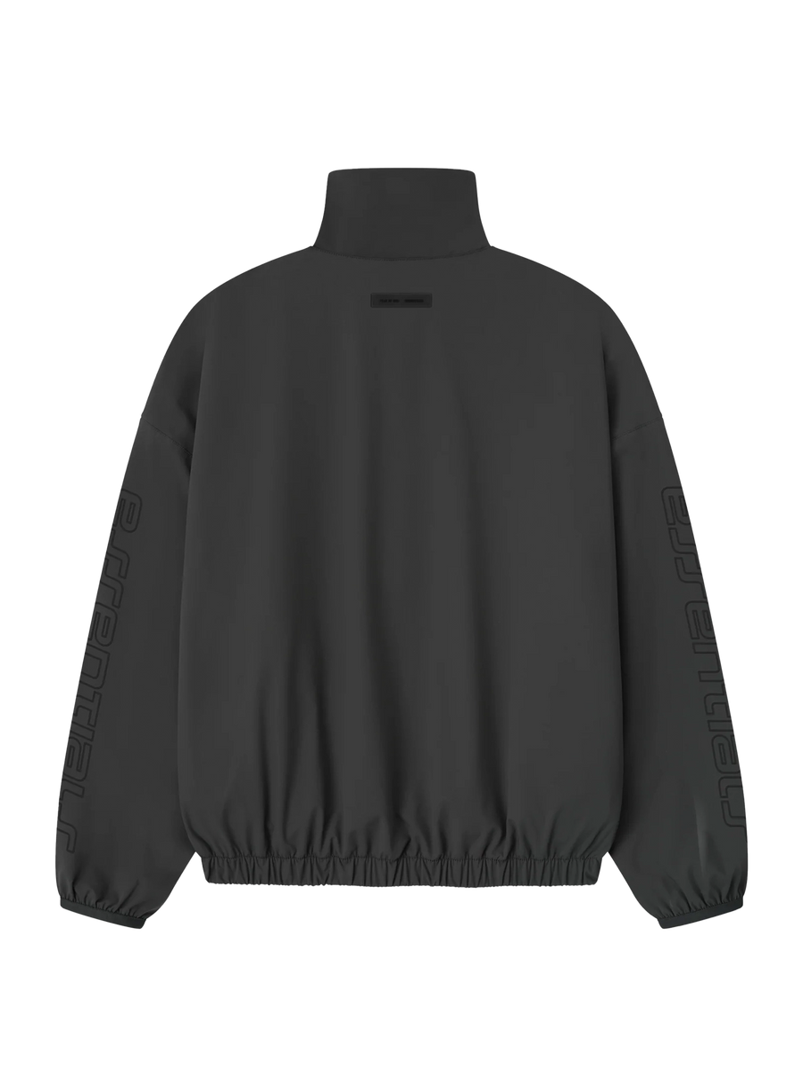 Fear of God Essentials Half Zip Track Jacket in Iron Grey