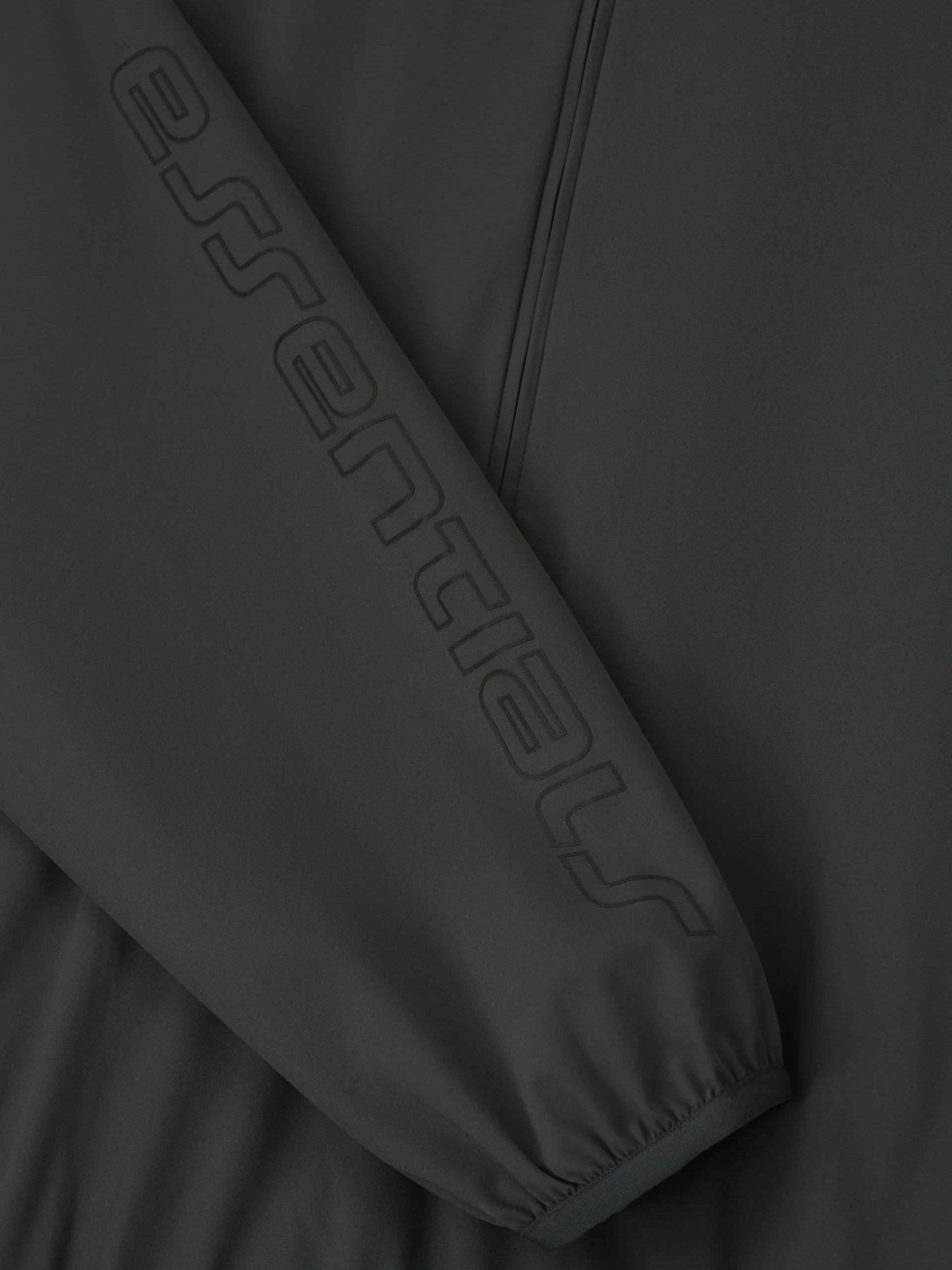 Fear of God Essentials Half Zip Track Jacket in Iron Grey