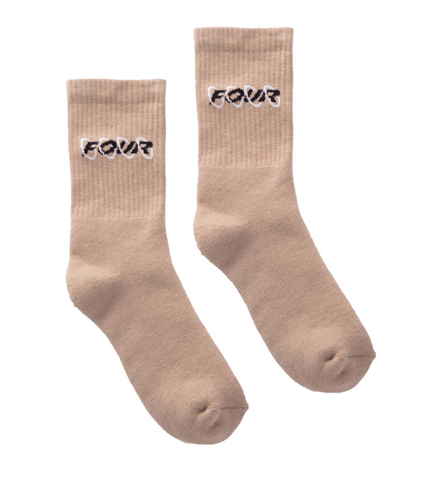 Circle Logo Socks Vintage Khaki