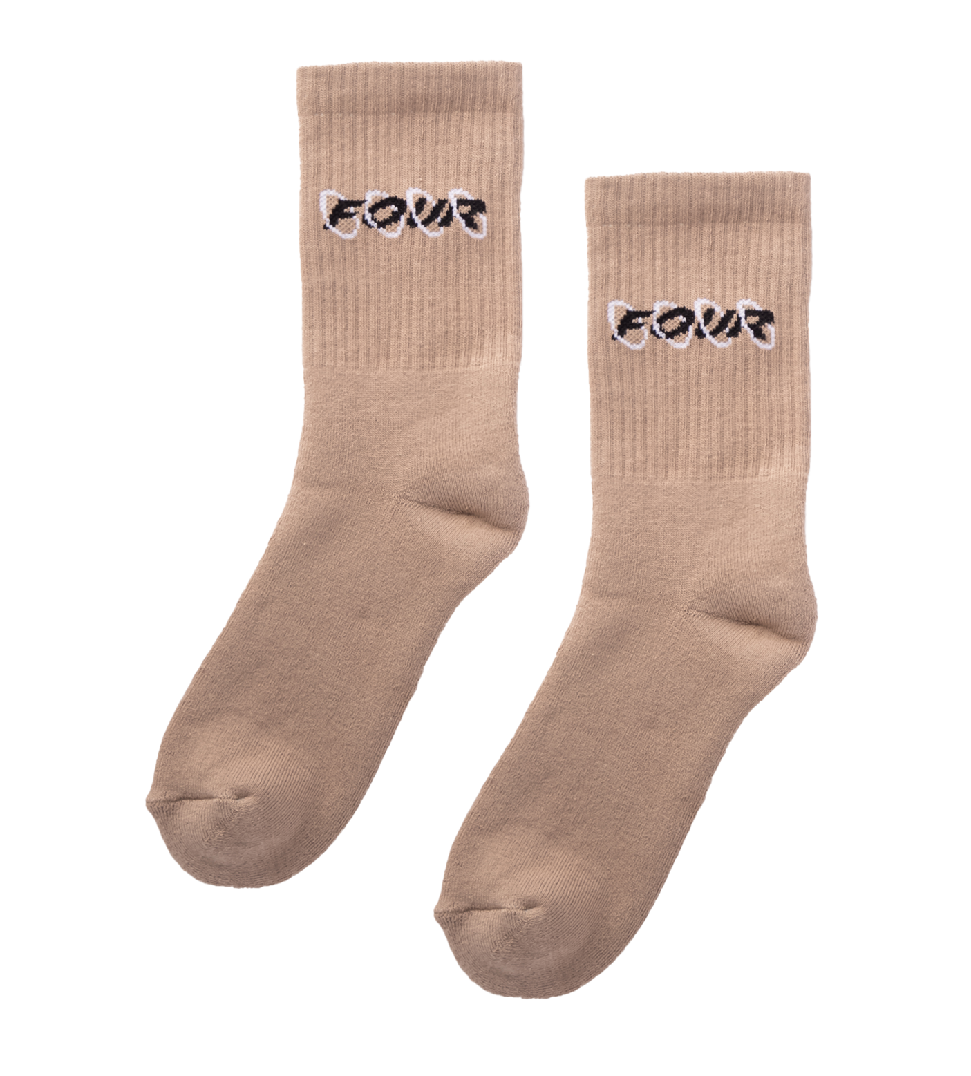 Circle Logo Socks Vintage Khaki