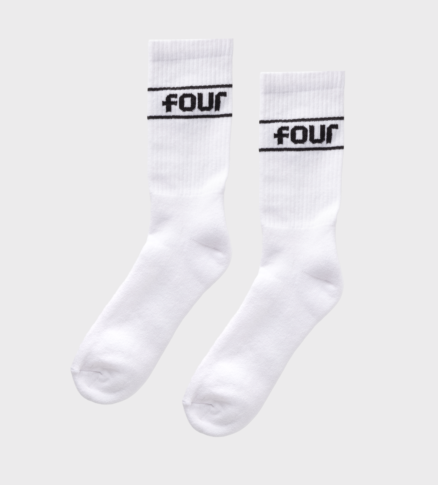 Stripe Socks White