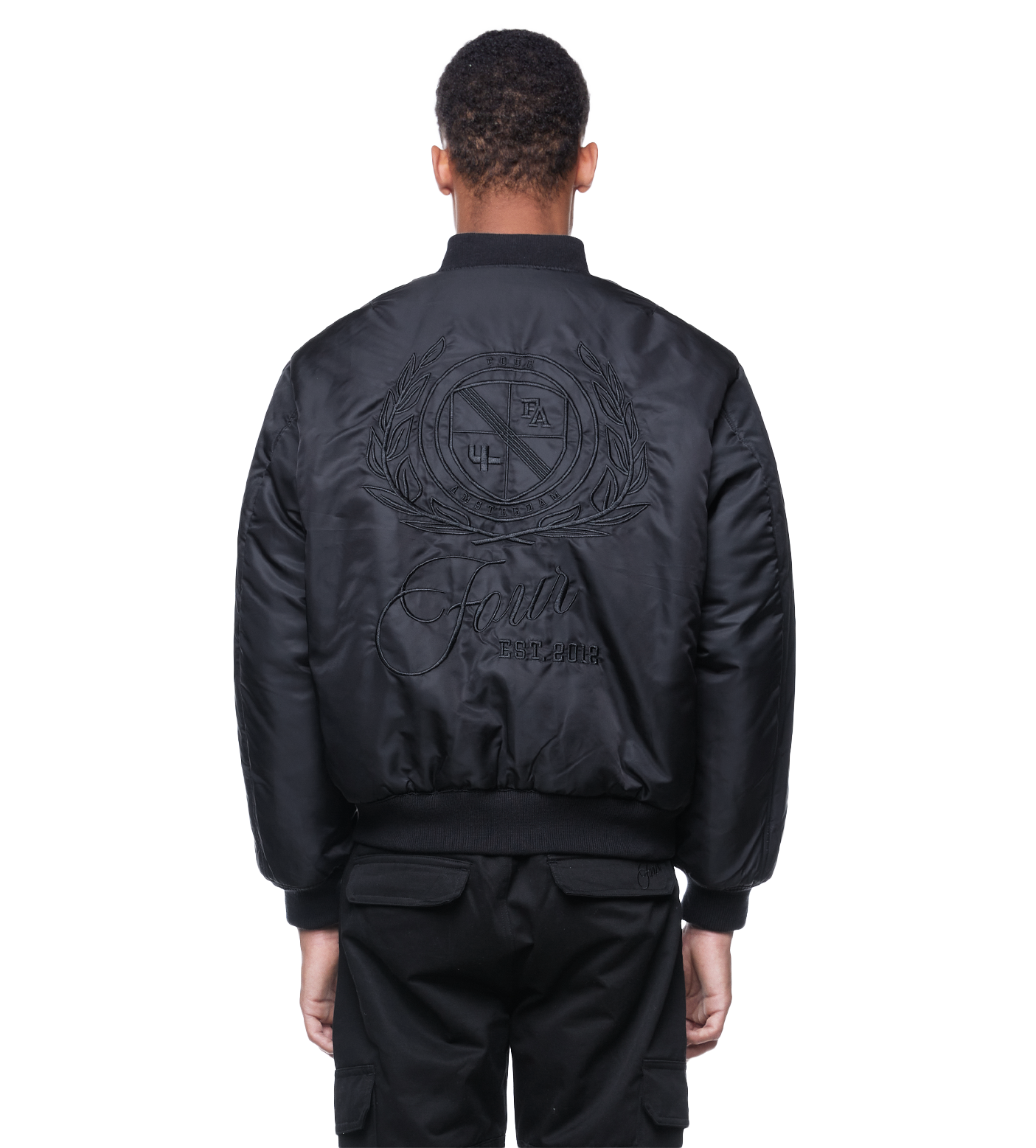 Reversible Bomber Jacket Black