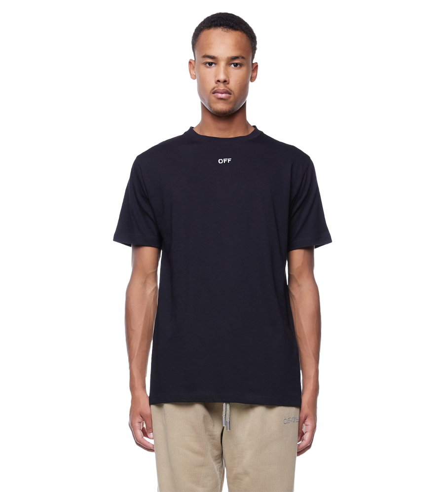 T-shirt Black White