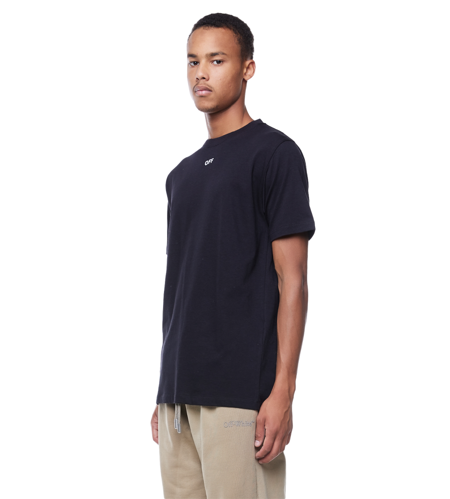 T-shirt Black White