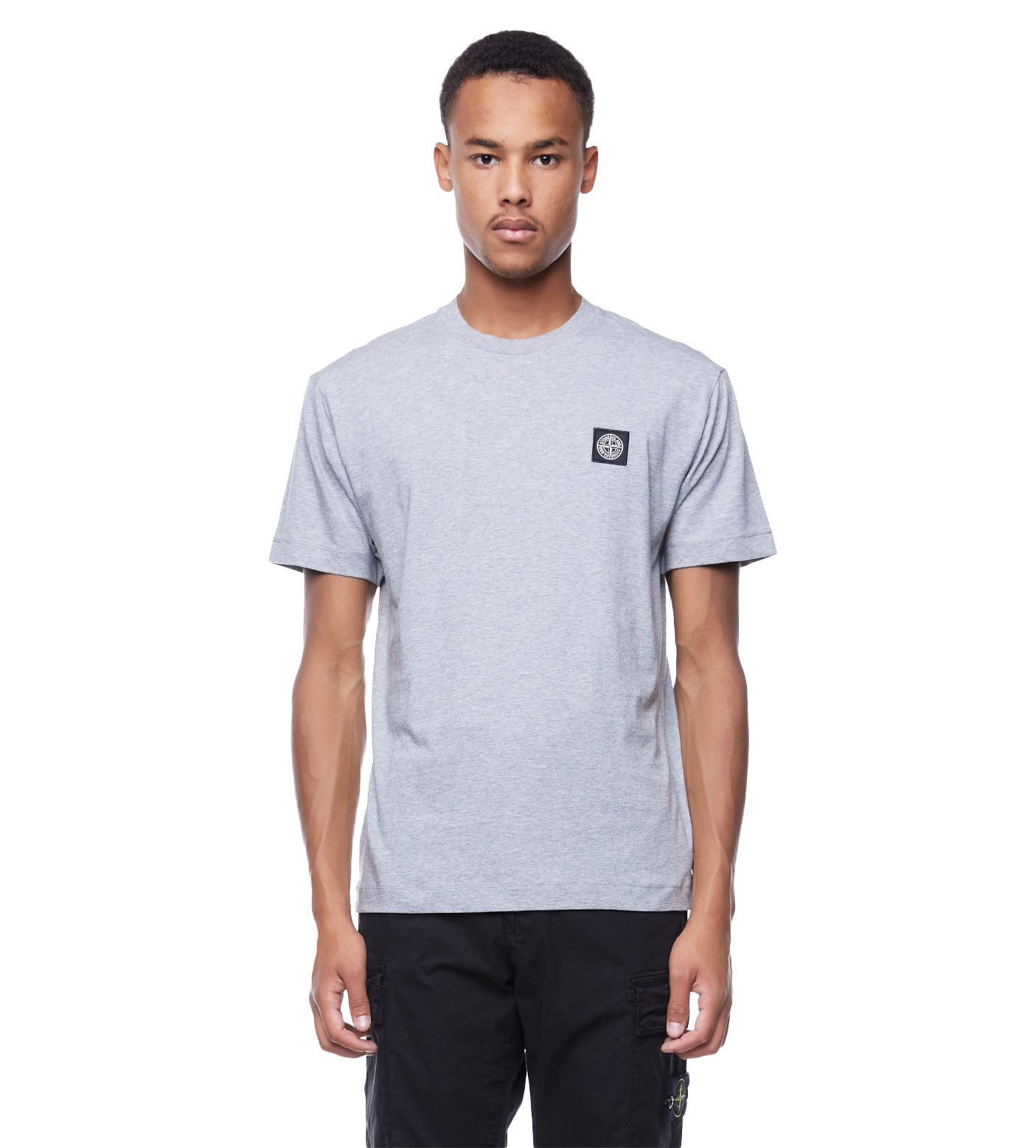 Compass Patch T-shirt Grey