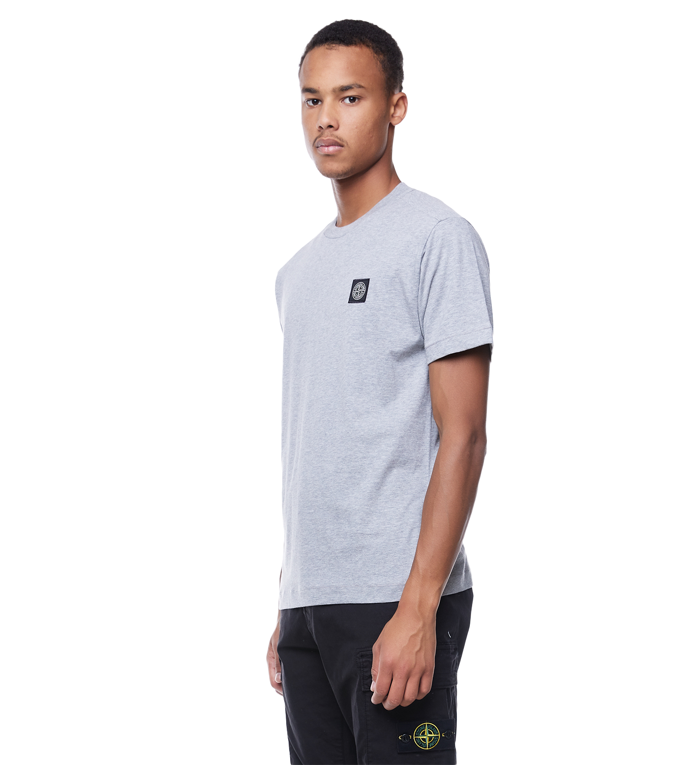 Compass Patch T-shirt Grey