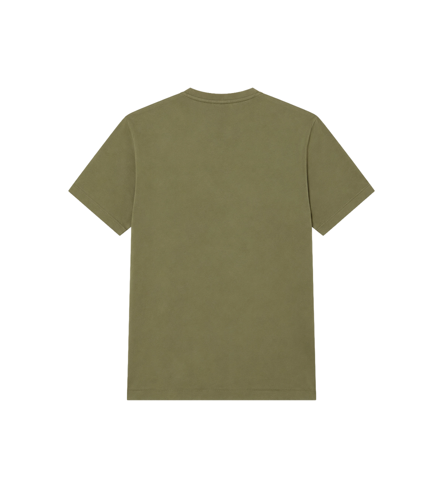 Kompas Patch T-shirt Militair Groen