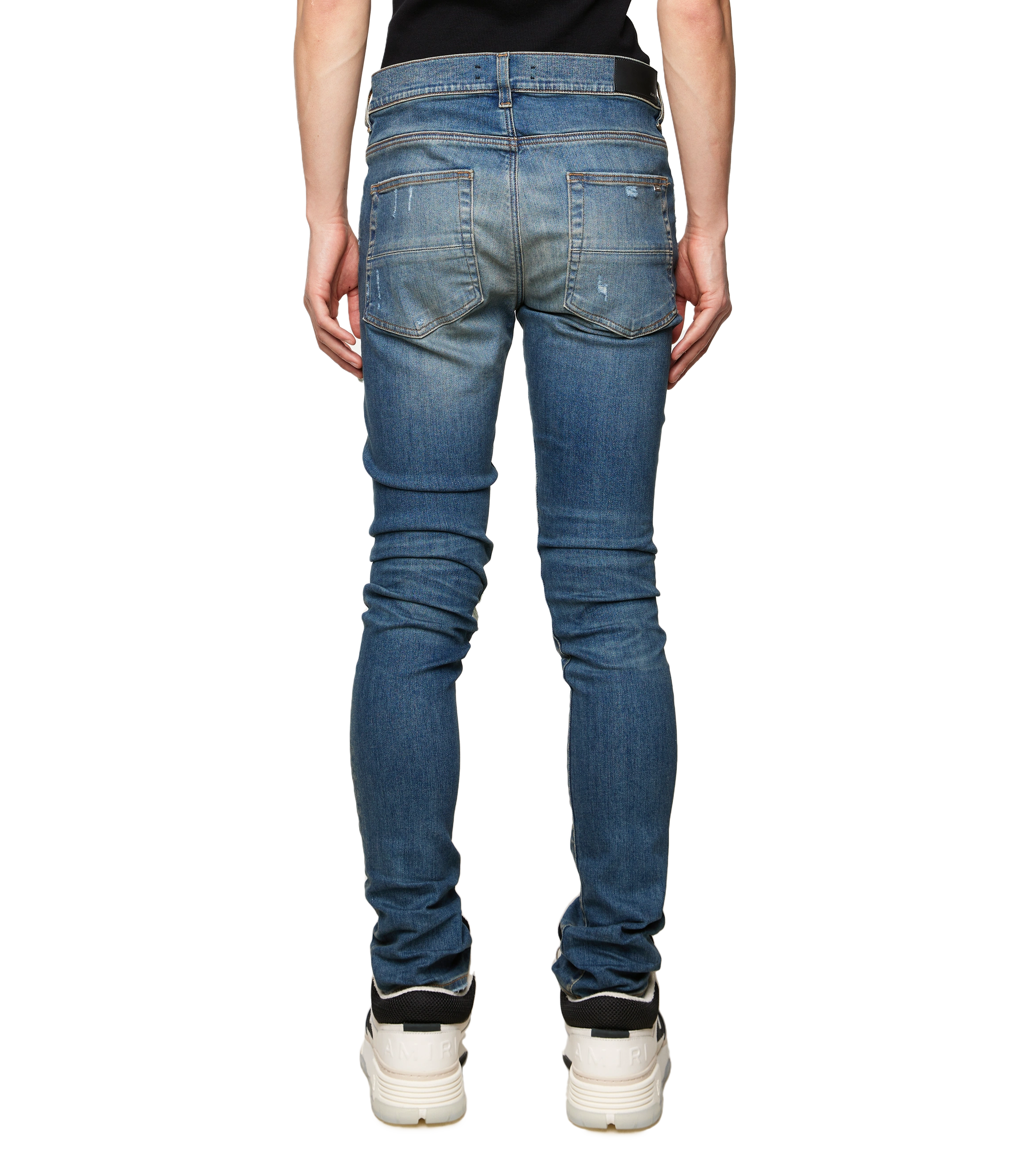 MX1 Plaid Crafted Indigo Jeans