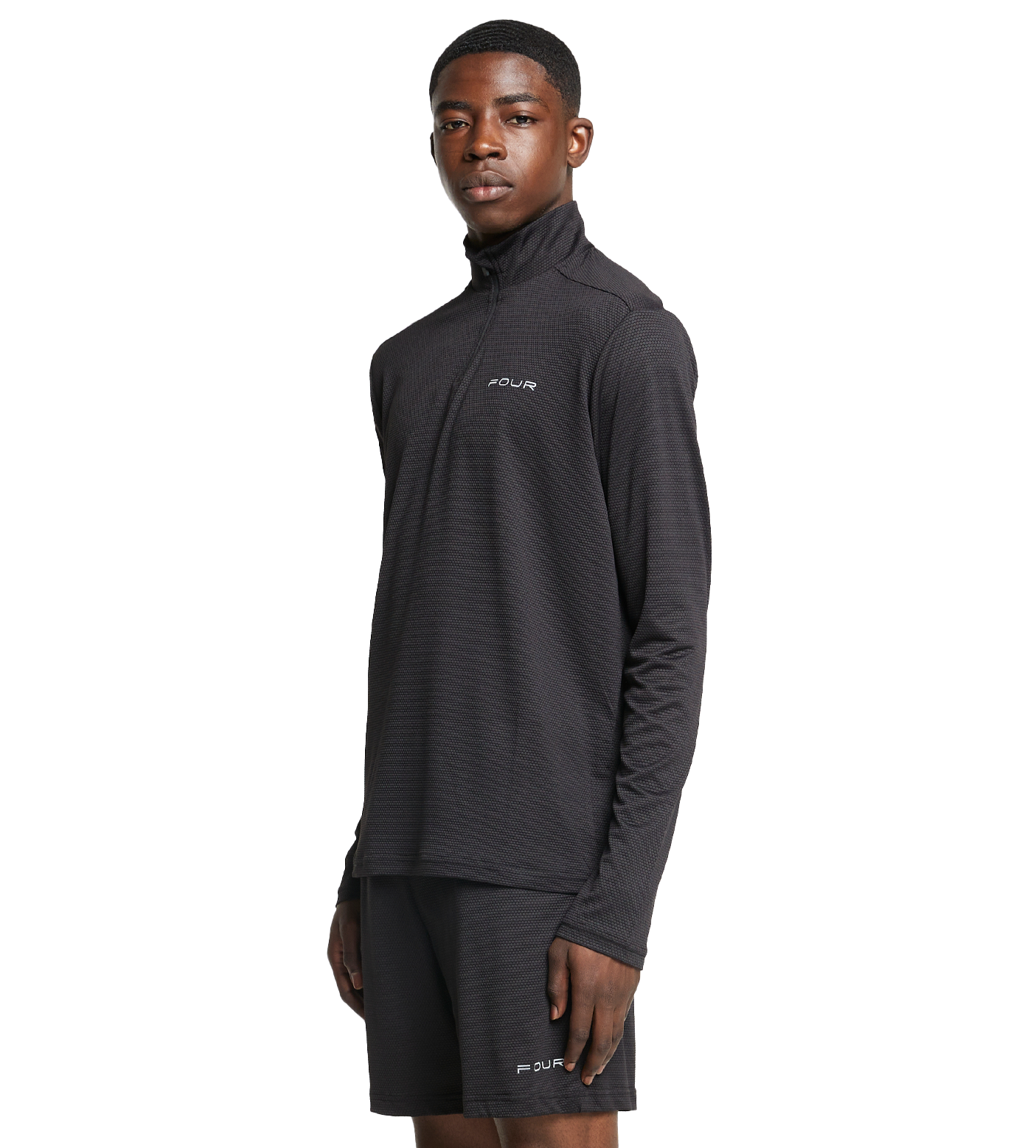 Sportswear Half Zip Black – FOUR Amsterdam