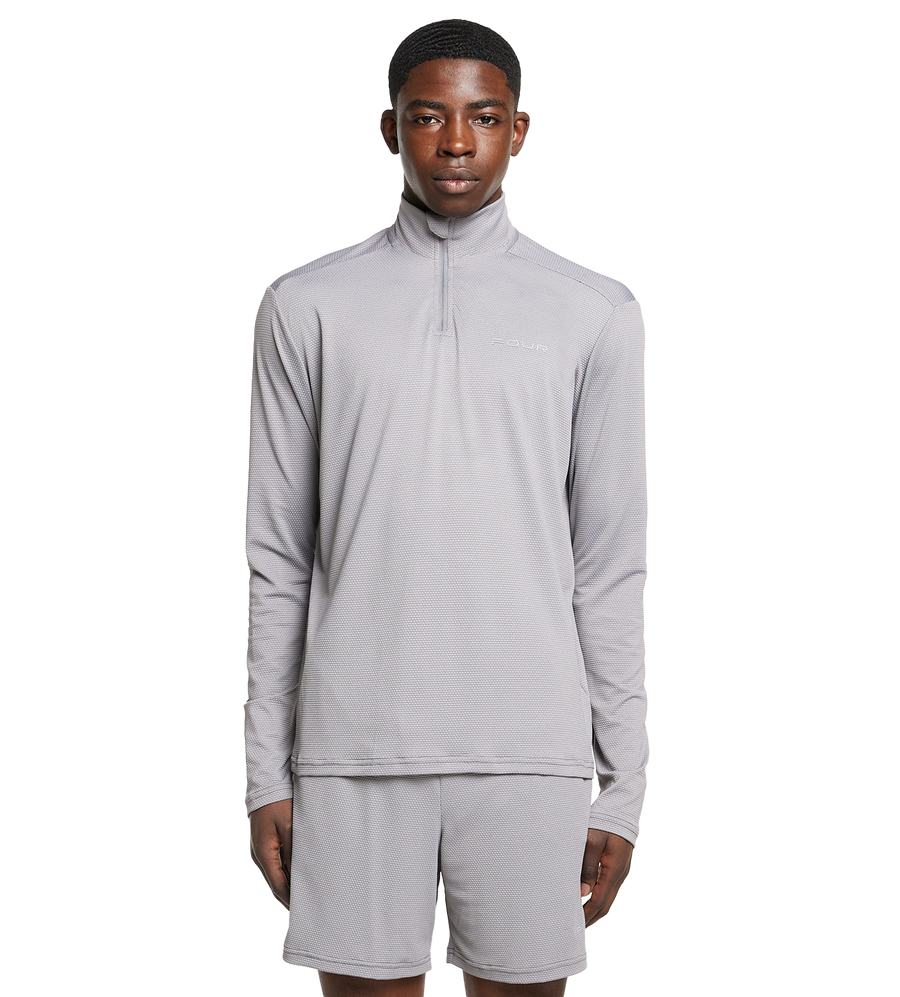 Sportswear Half Zip Light Grey