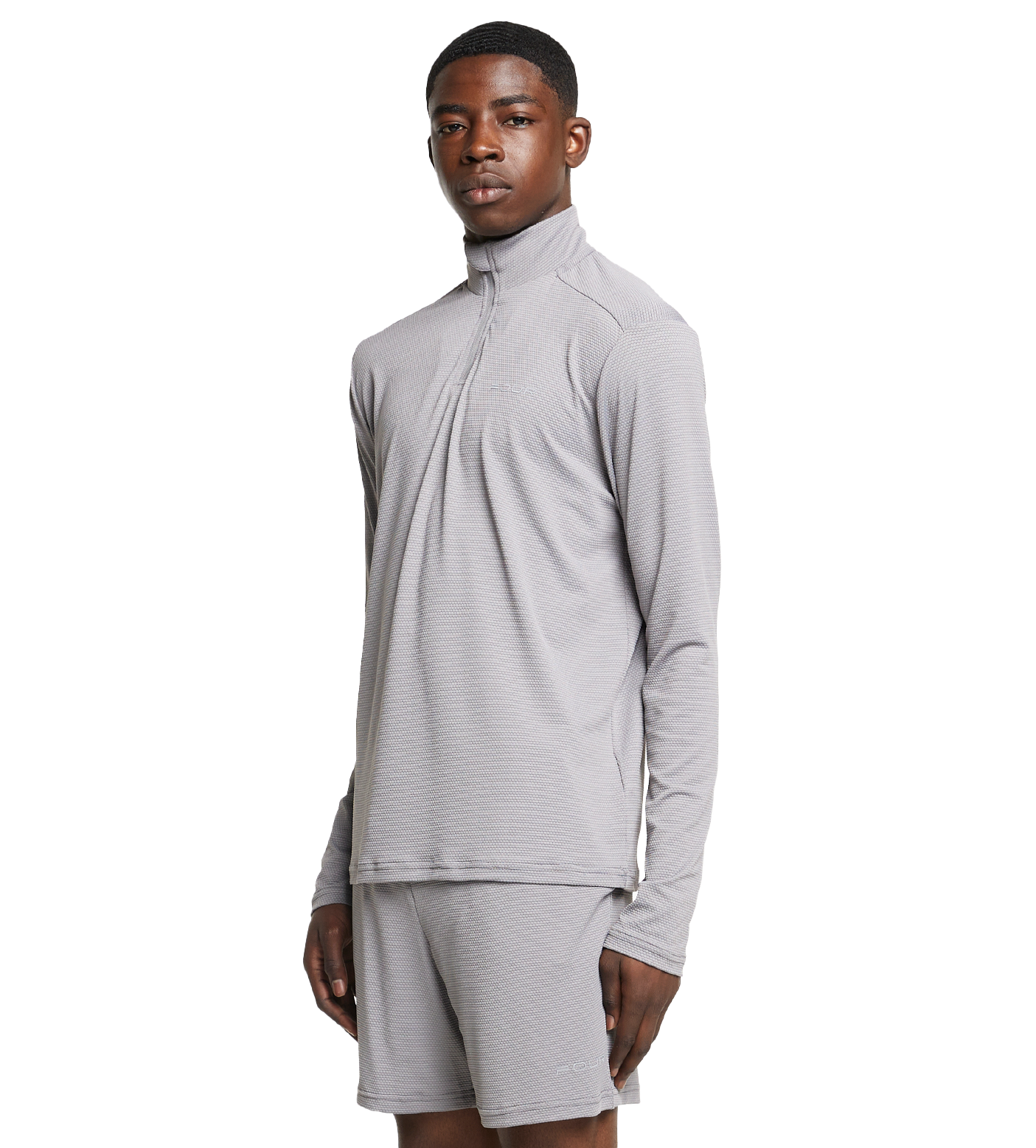Sportswear Half Zip Light Grey