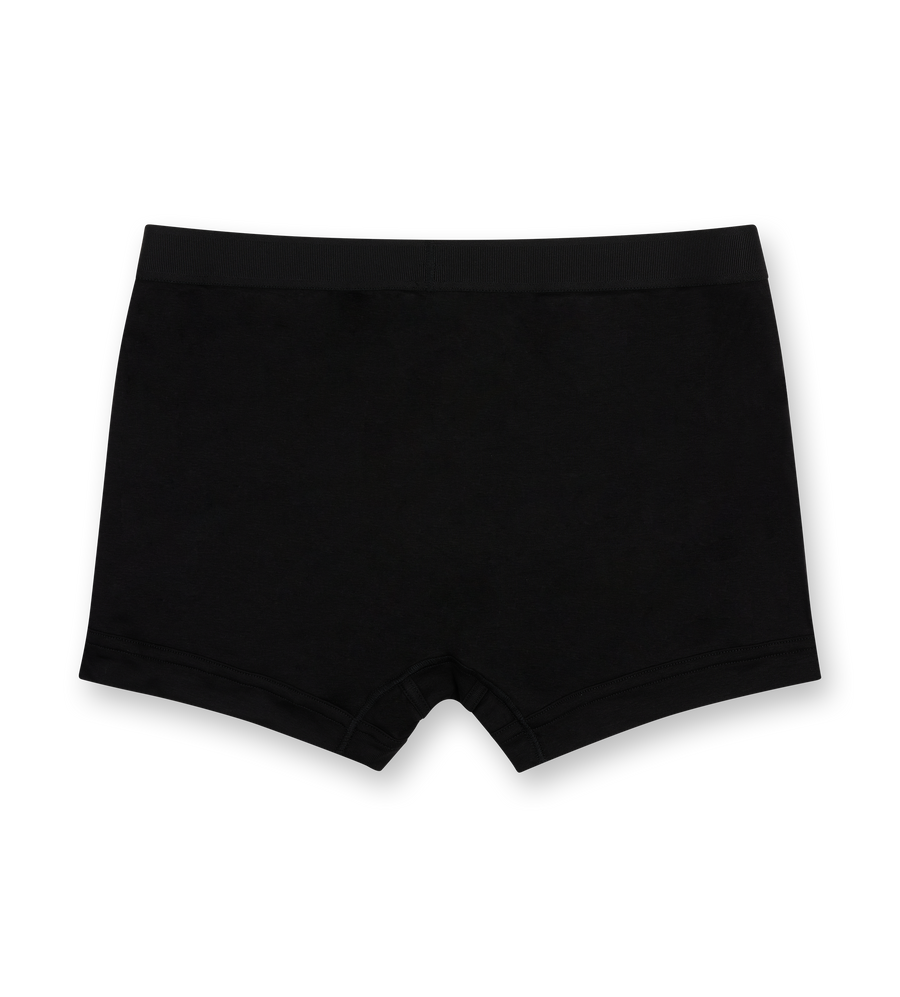 Cotton Boxer Briefs Black