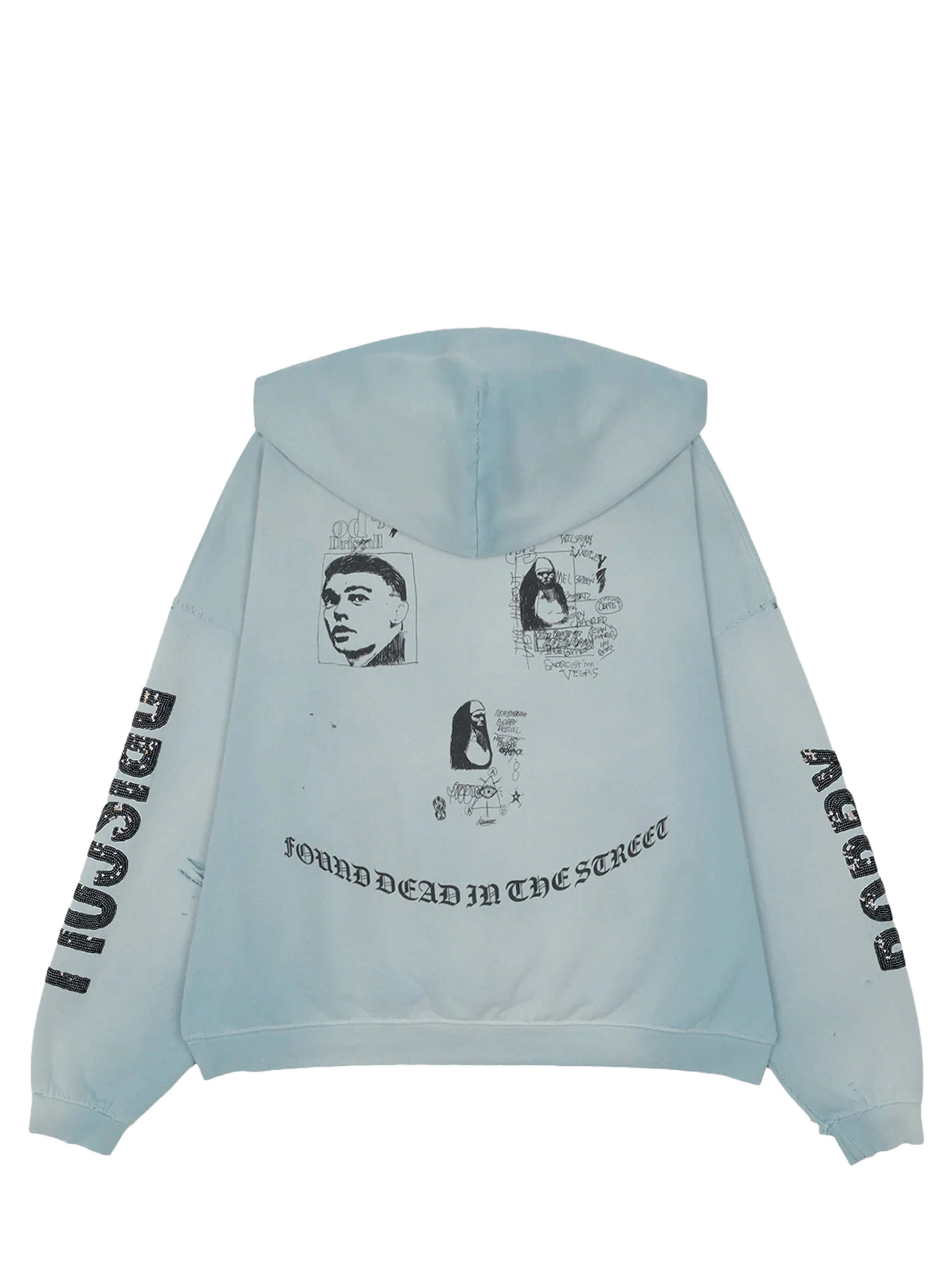 Paly Bobby Driscoll Hoodie in Baby Blue