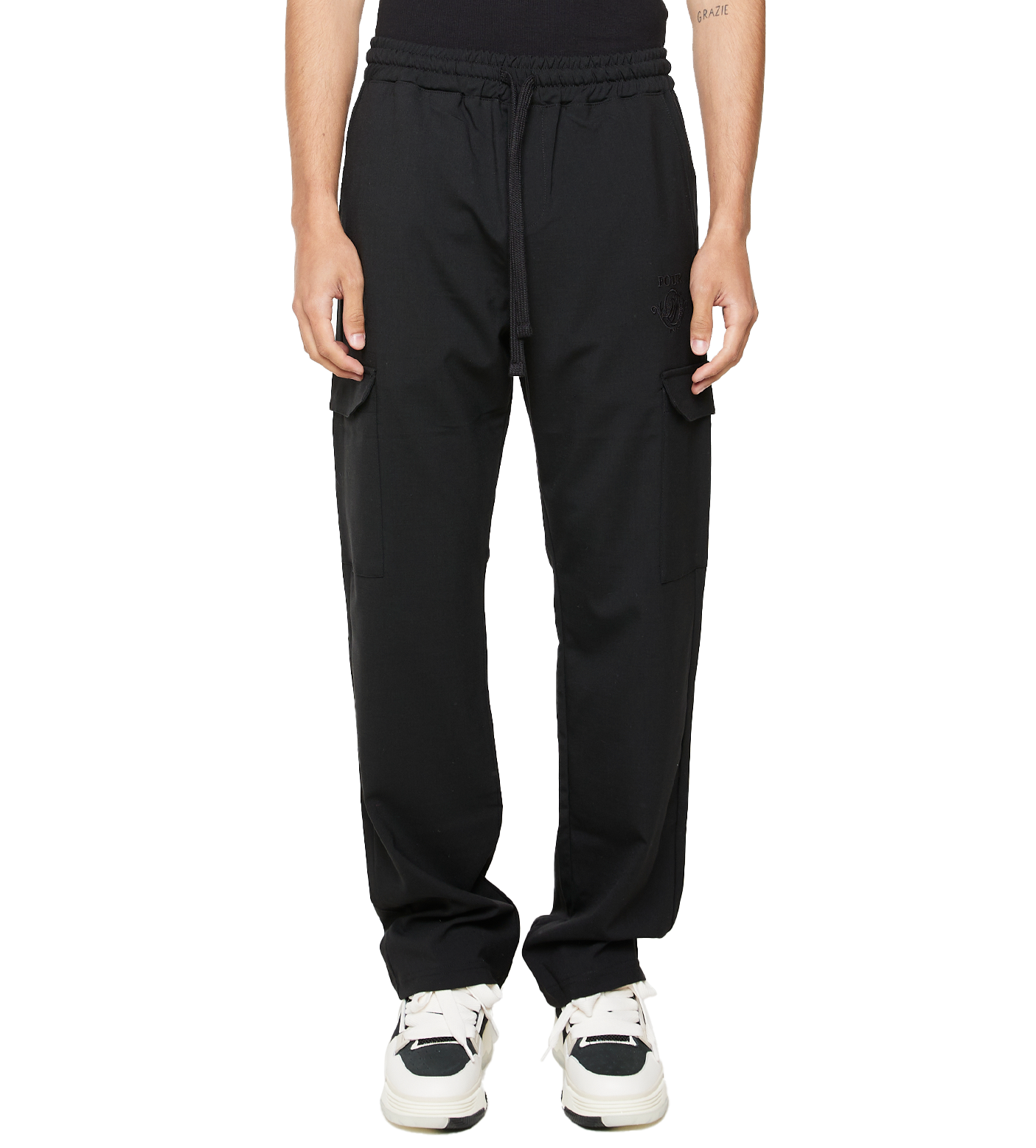 C5 Pantalon Cargo Black