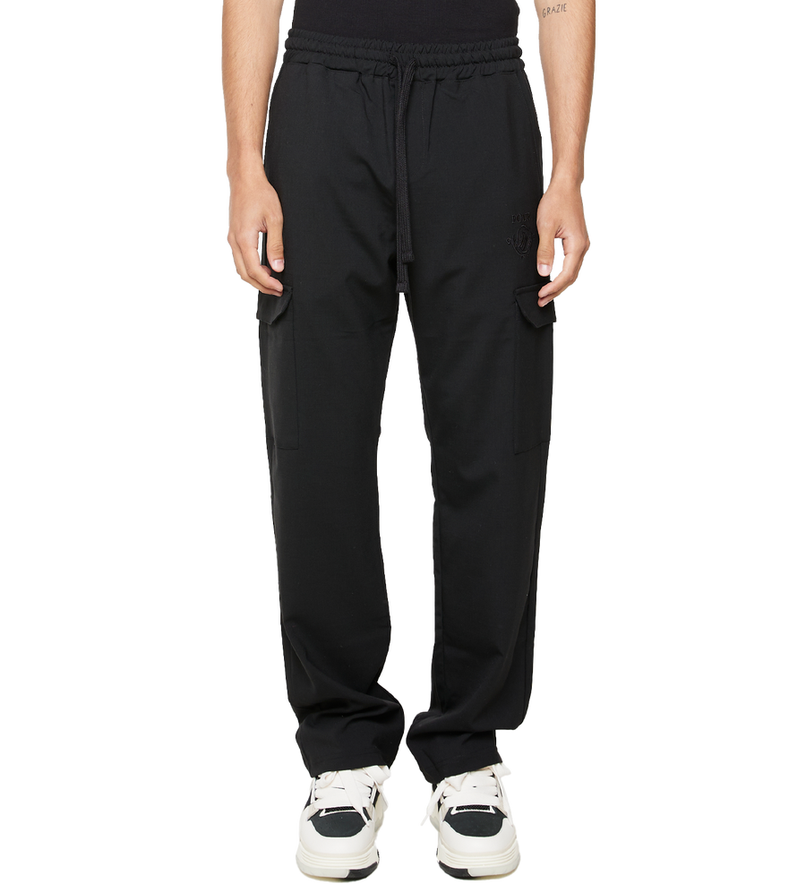 C5 Pantalon Cargo Black