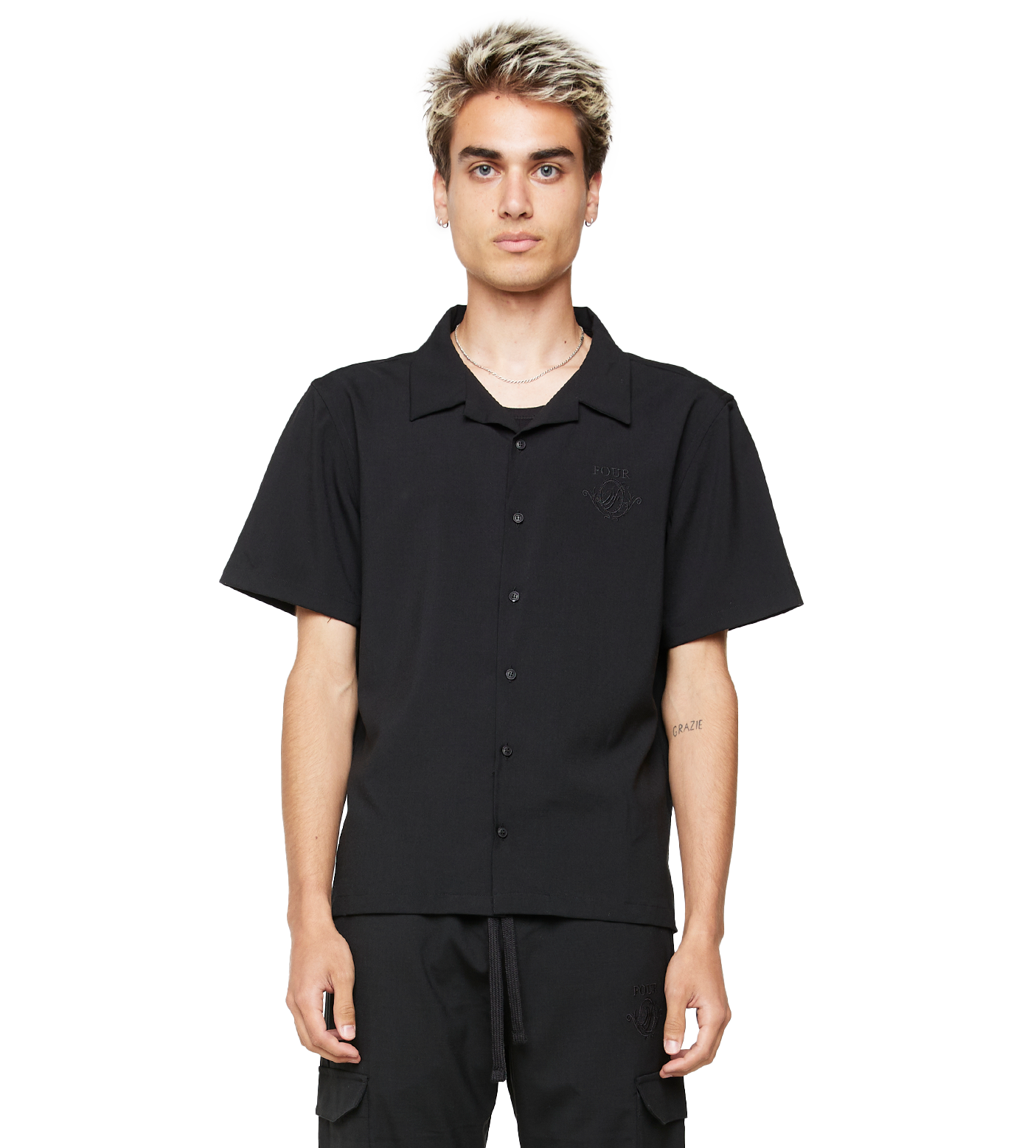 C5 Bowling Shirt Black