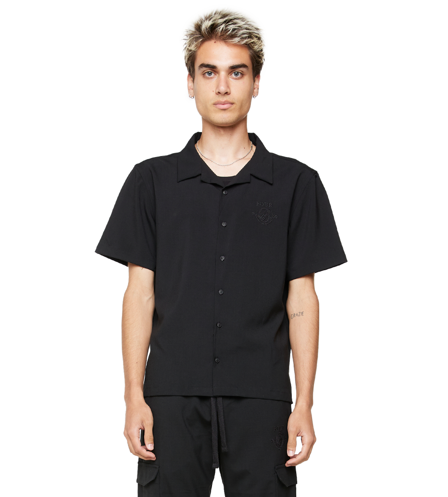 C5 Bowling Shirt Black