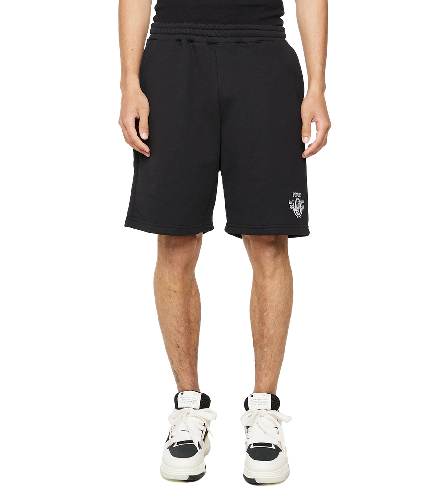 C5 Crest Logo Shorts Black
