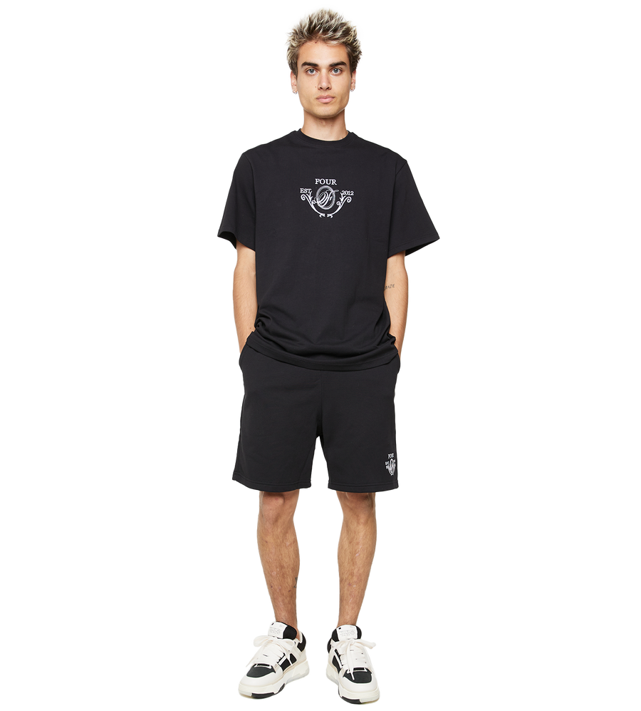 C5 Crest Logo T-shirt Black
